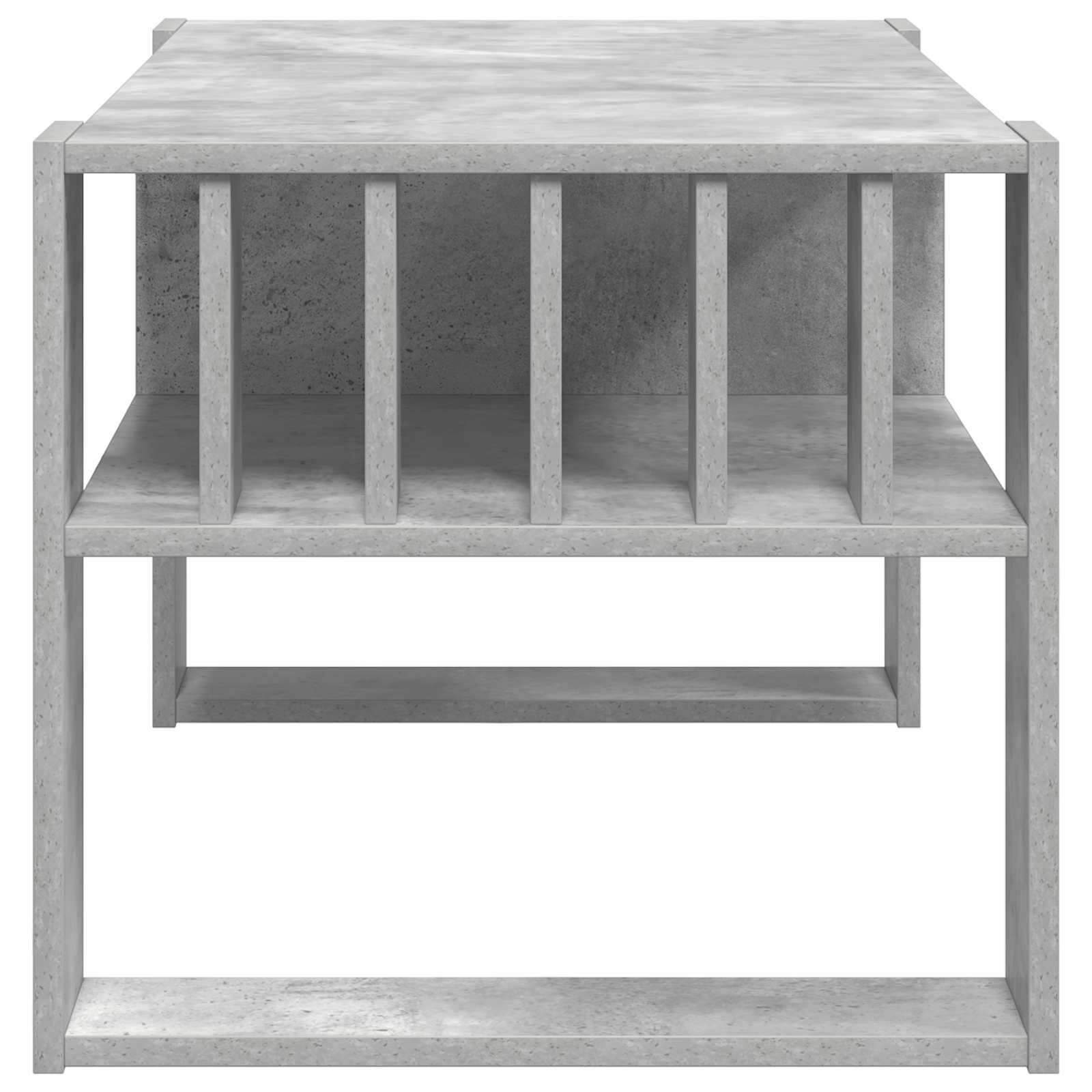 Kava Stol Betonski sivi 92 x 49,5 x 45 cm Konstruirano drvo