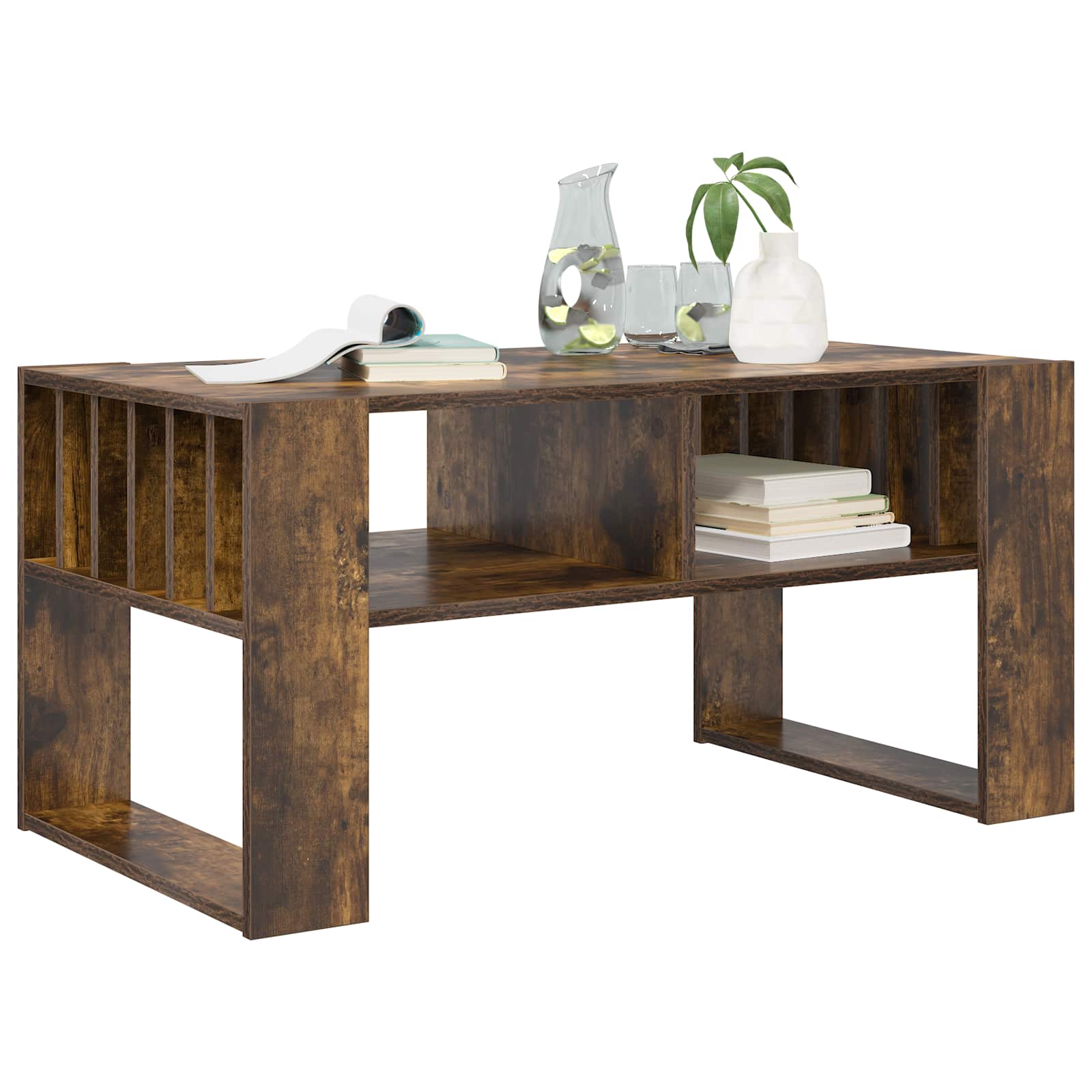 Kava Stol Dimljeni hrast 92 x 49,5 x 45 cm Konstruirano drvo