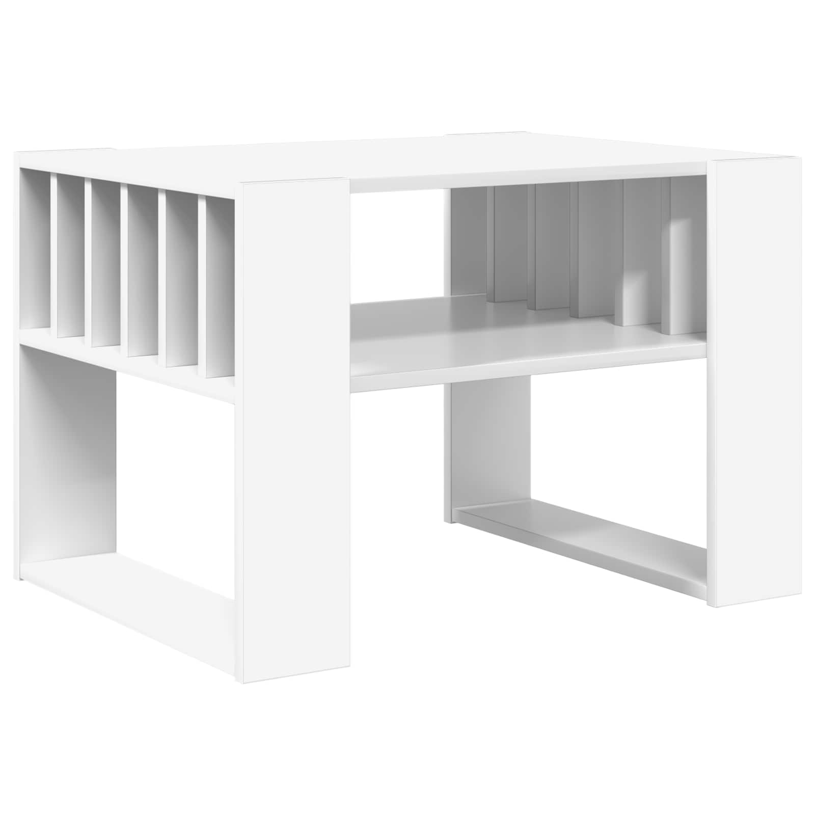Kava Stol Bijelo 66 x 49,5 x 45 cm Konstruirano drvo