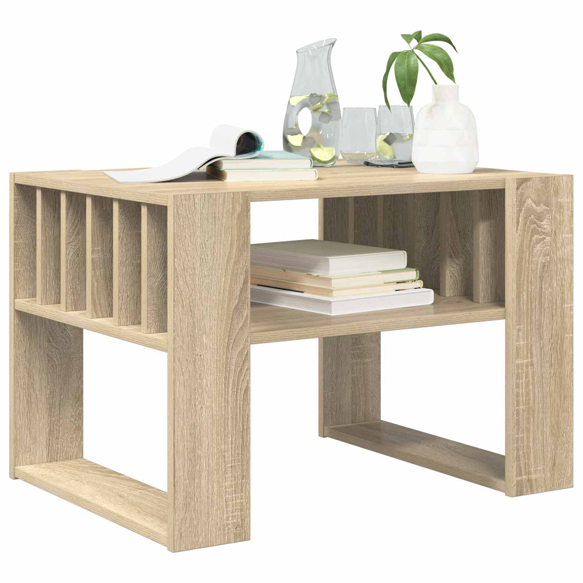 Kava Stol Sonoma hrast 66 x 49,5 x 45 cm Konstruirano drvo