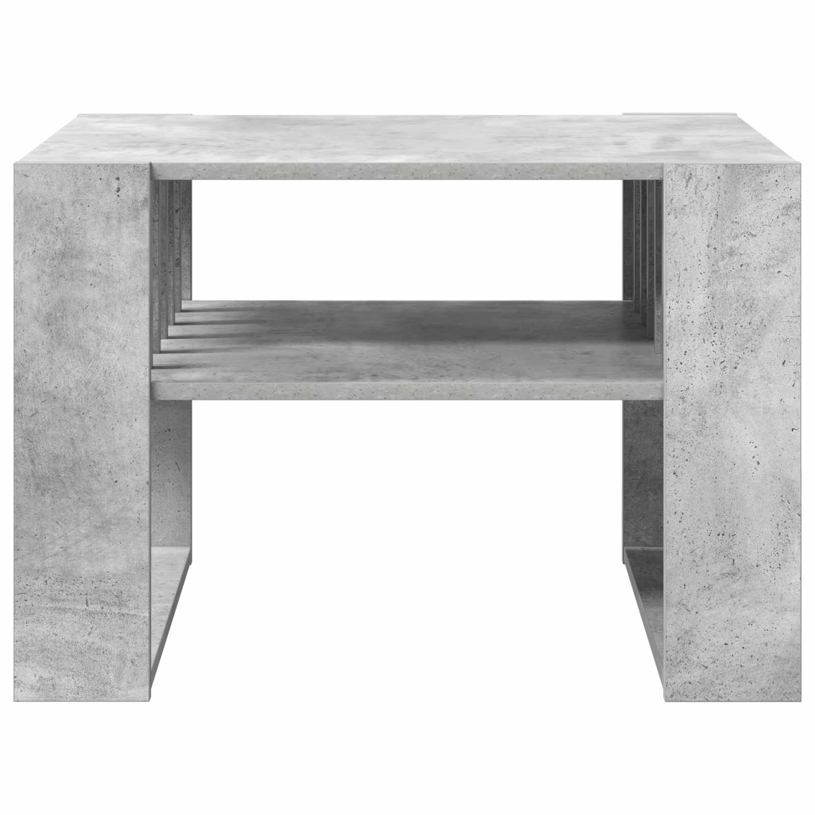 Kava Stol Betonski sivi 66 x 49,5 x 45 cm Konstruirano drvo