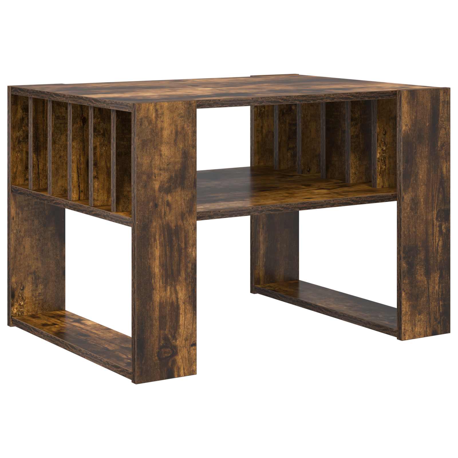 Kava Stol Dimljeni hrast 66 x 49,5 x 45 cm Konstruirano drvo