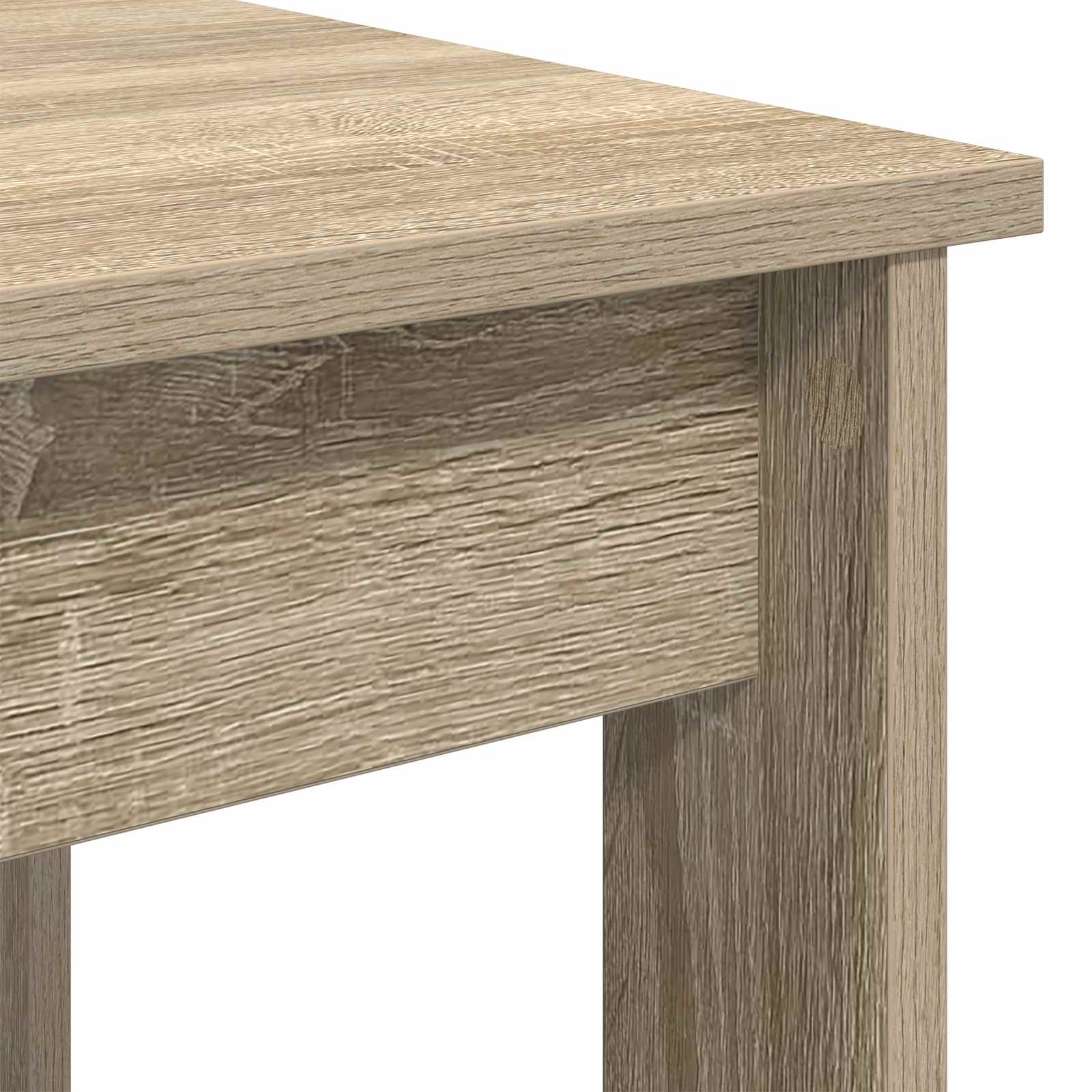 Set stolića za kavu 2 pcs Sonoma hrast Konstruirano drvo