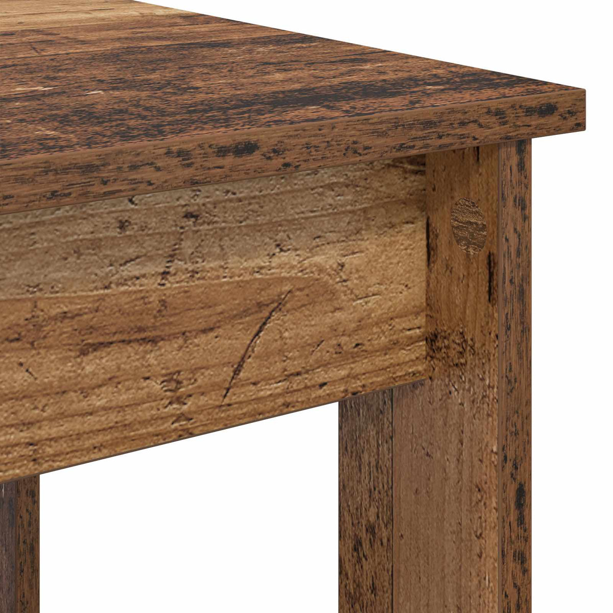 Set stolića za kavu 2 pcs Staro drvo Konstruirano drvo