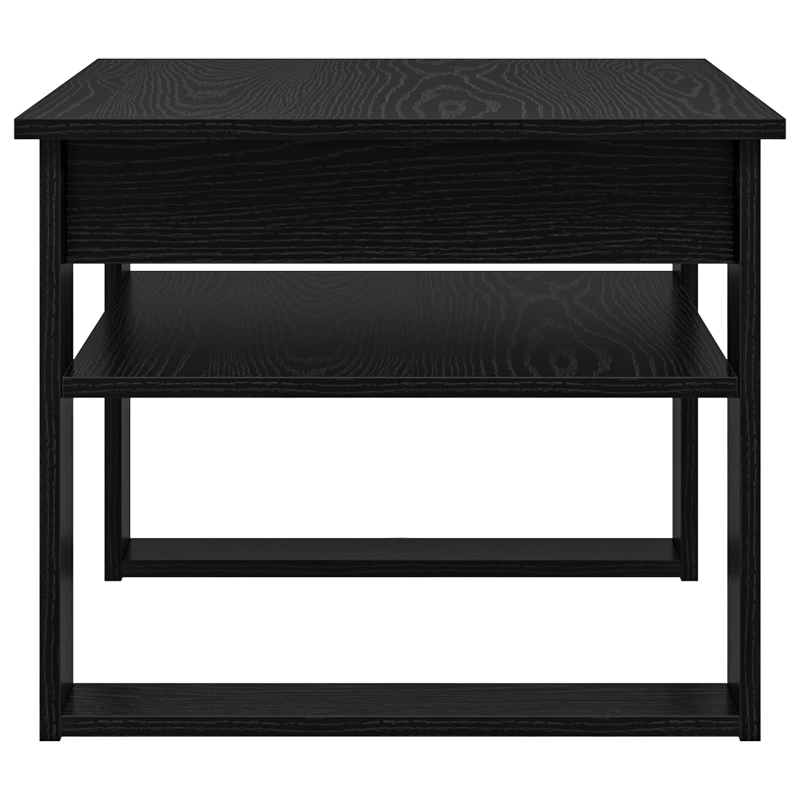 Kava Stol Crni hrast 64 x 54 x 44 cm Konstruirano drvo