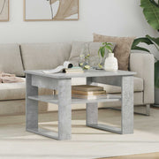 Kava Stol Betonski sivi 64 x 54 x 44 cm Konstruirano drvo