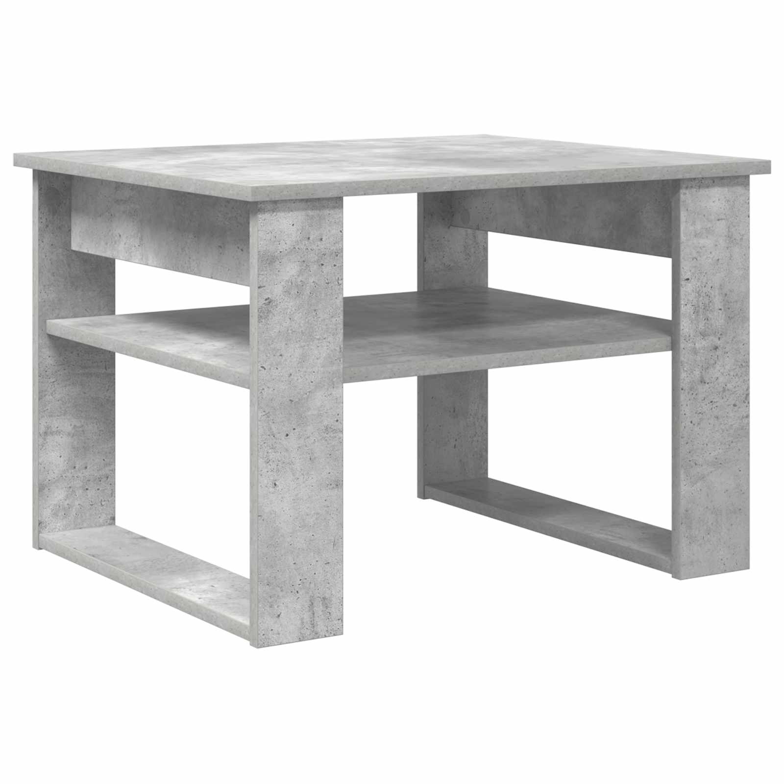 Kava Stol Betonski sivi 64 x 54 x 44 cm Konstruirano drvo
