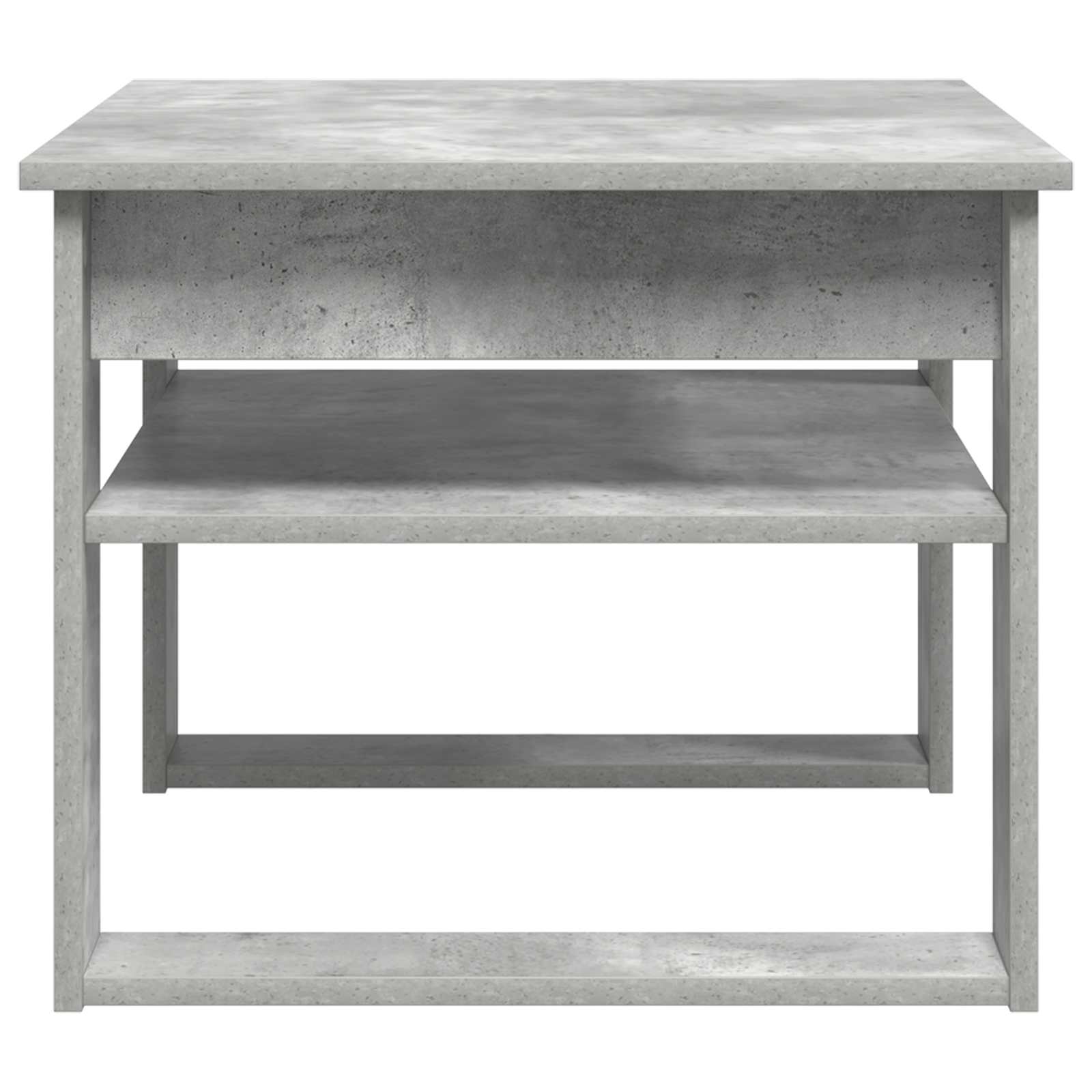 Kava Stol Betonski sivi 64 x 54 x 44 cm Konstruirano drvo