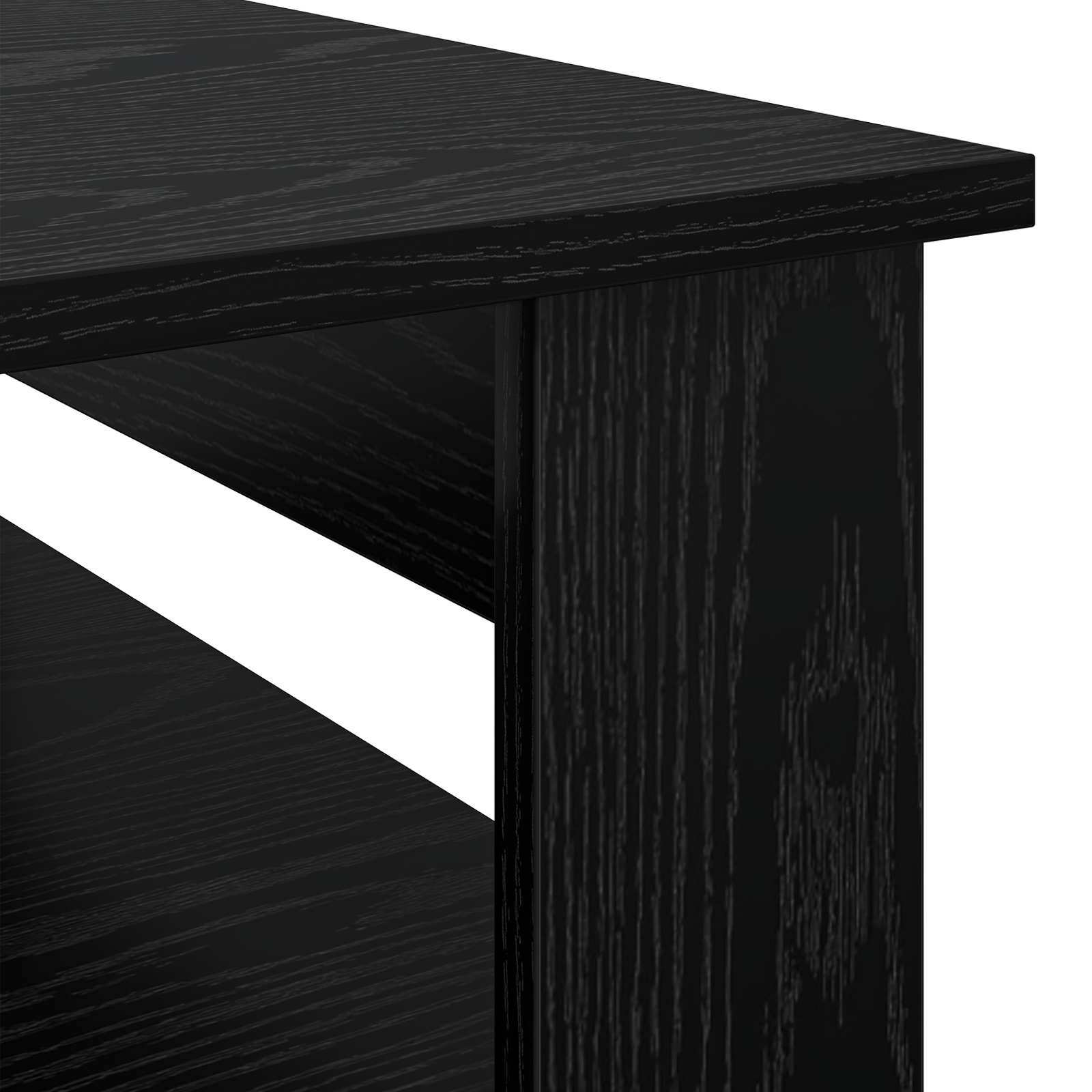 Kava Stol Crni hrast 96 x 54 x 44 cm Konstruirano drvo