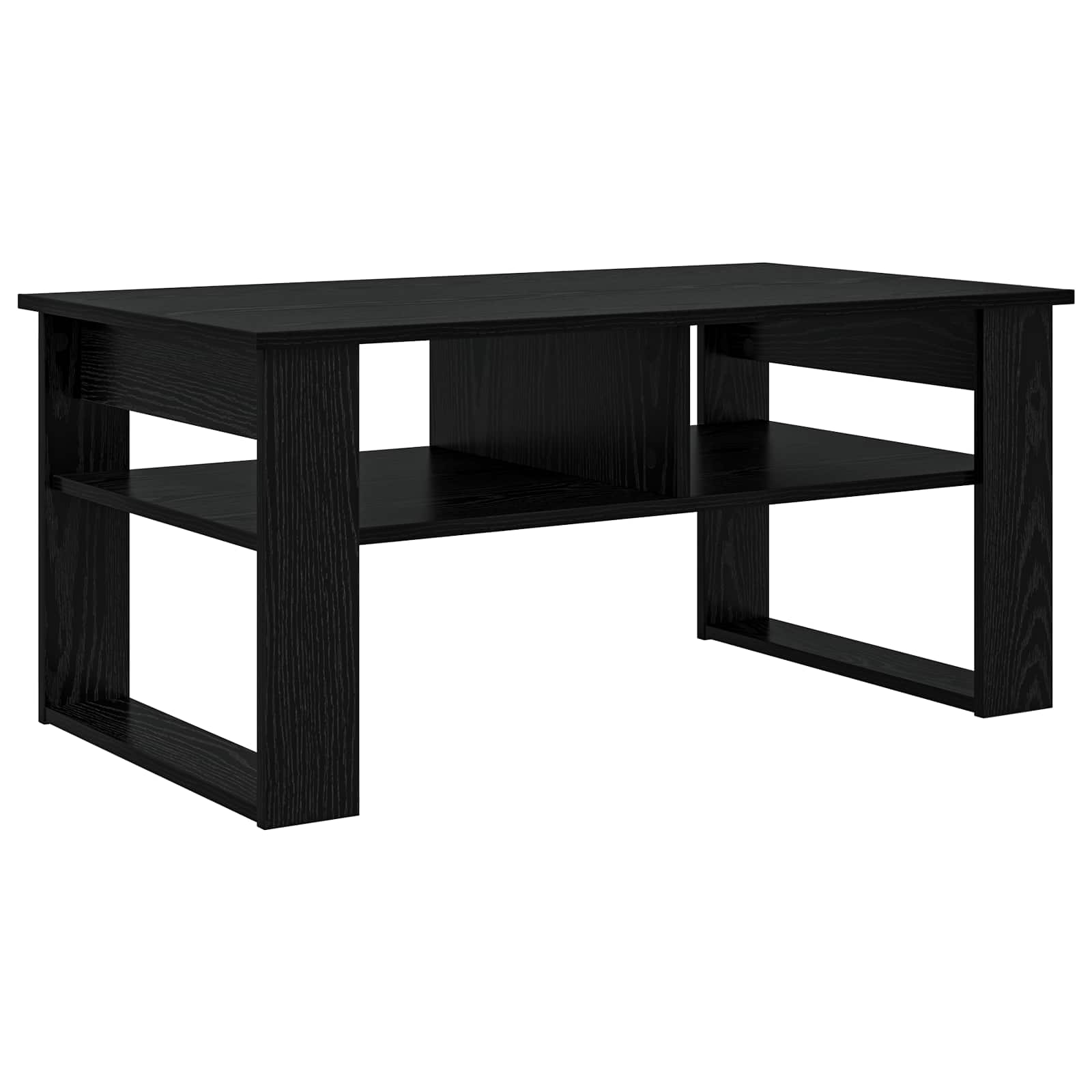 Kava Stol Crni hrast 96 x 54 x 44 cm Konstruirano drvo