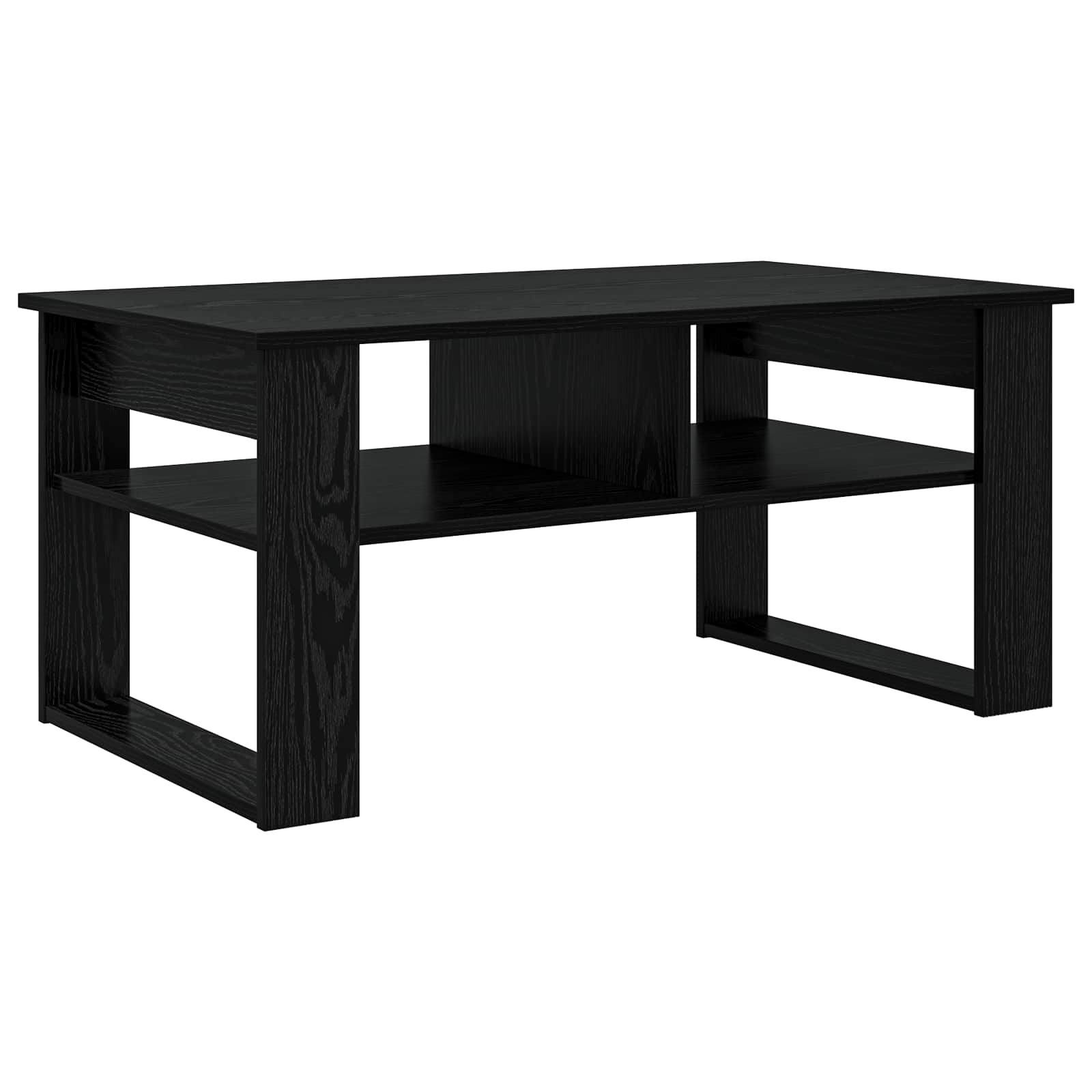 Kava Stol Crni hrast 96 x 54 x 44 cm Konstruirano drvo