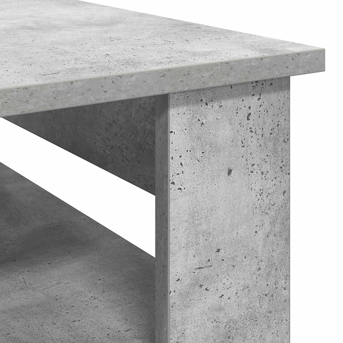 Kava Stol Betonski sivi 96 x 54 x 44 cm Konstruirano drvo