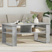 Kava Stol Betonski sivi 96 x 54 x 44 cm Konstruirano drvo