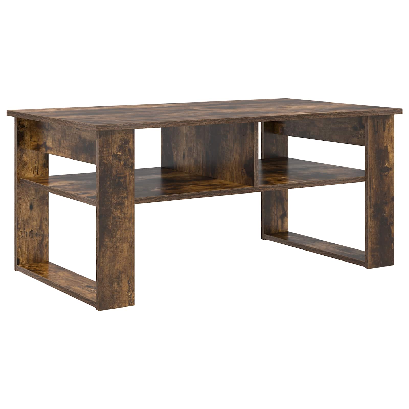 Kava Stol Dimljeni hrast 96 x 54 x 44 cm Konstruirano drvo