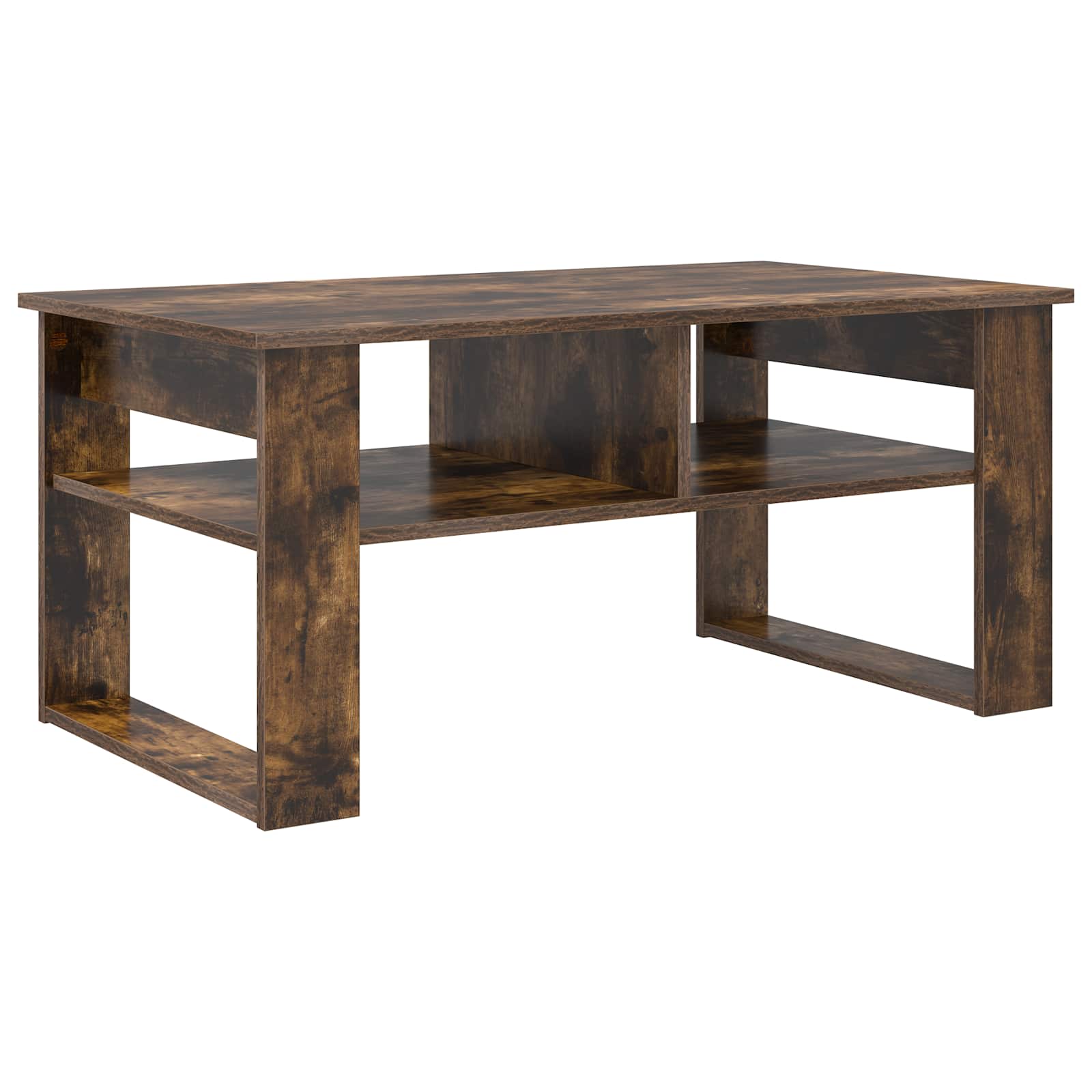 Kava Stol Dimljeni hrast 96 x 54 x 44 cm Konstruirano drvo