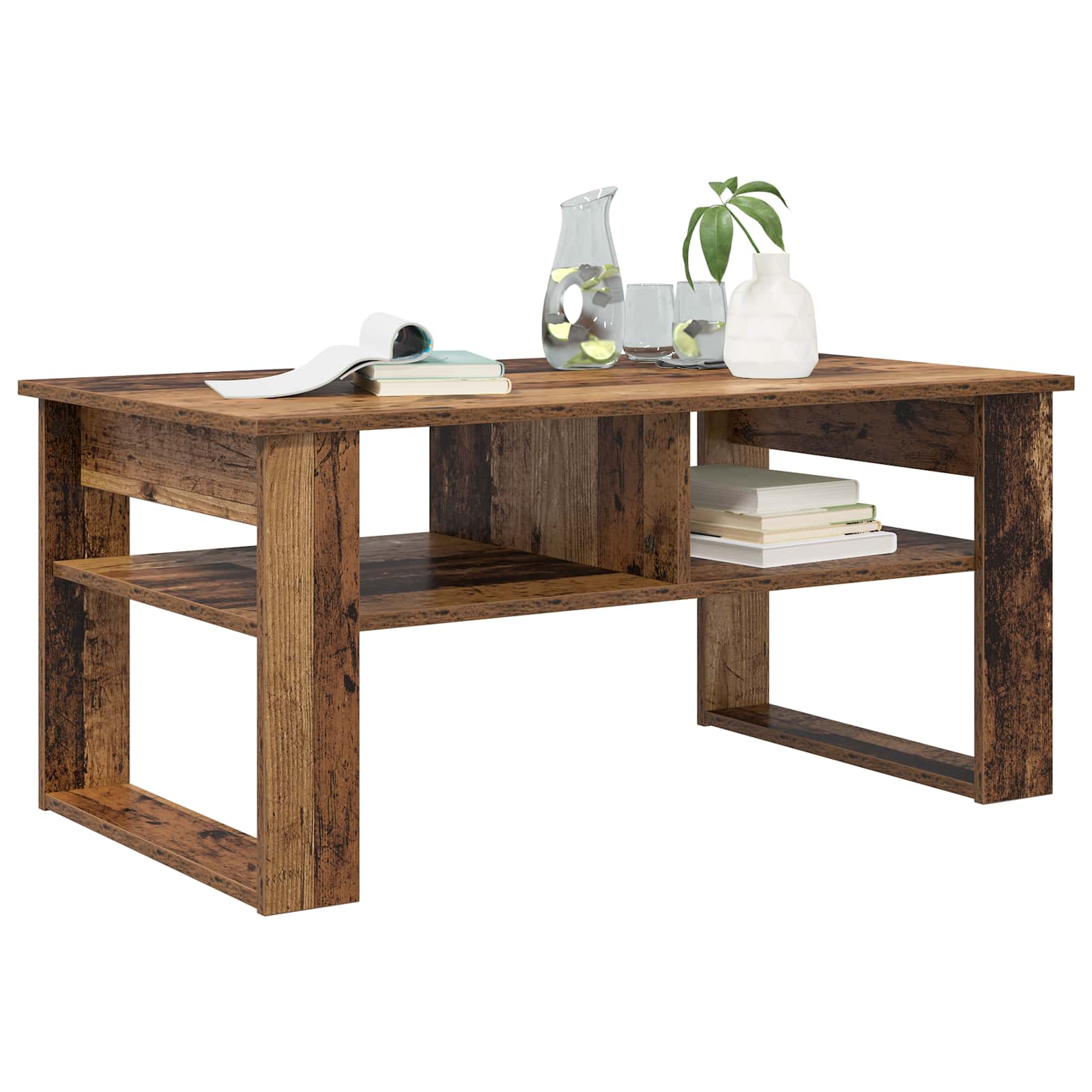 Kava Stol Staro drvo 96 x 54 x 44 cm Konstruirano drvo