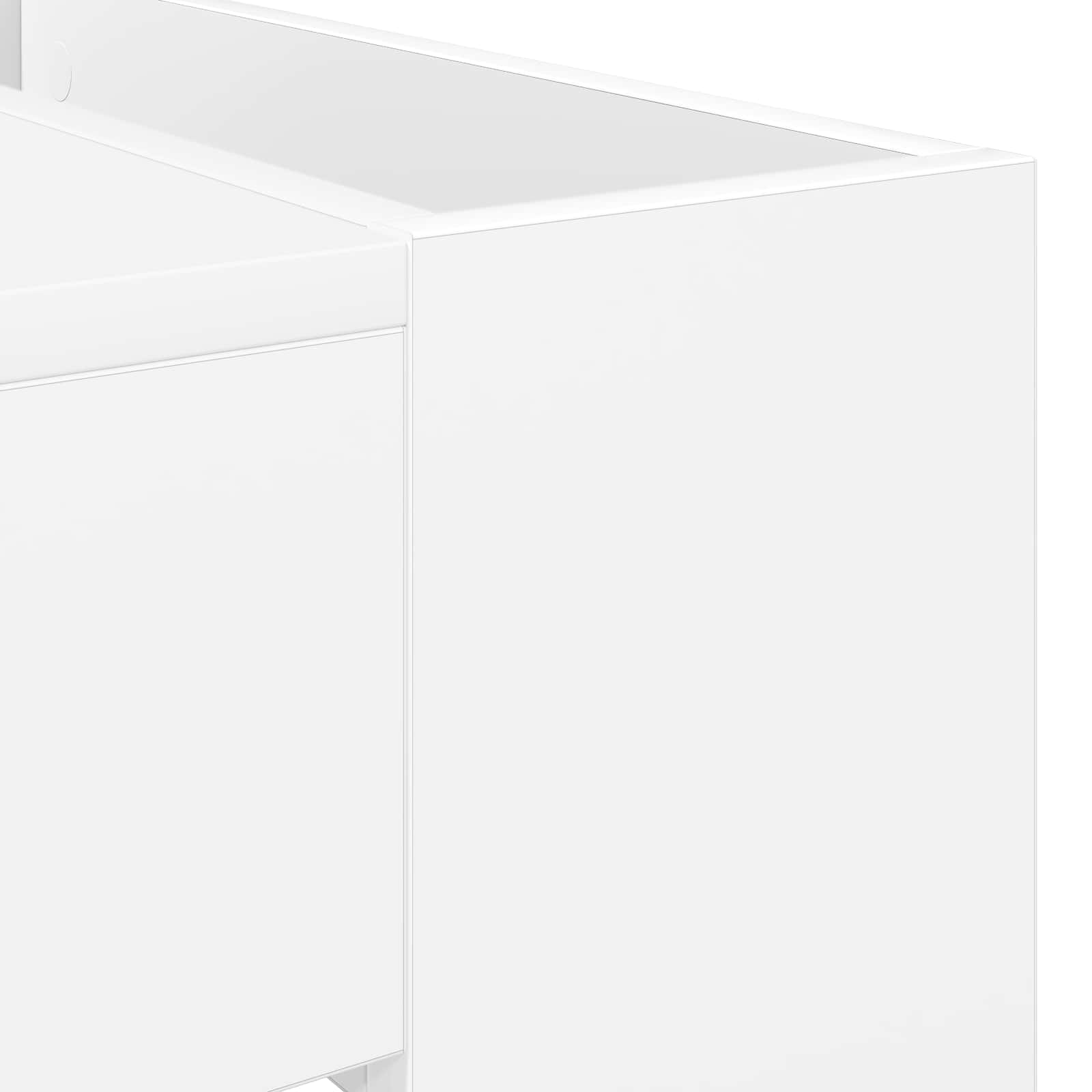Kava Stol Bijelo 110 x 50 x 41 cm Konstruirano drvo