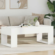 Kava Stol Bijelo 110 x 50 x 41 cm Konstruirano drvo