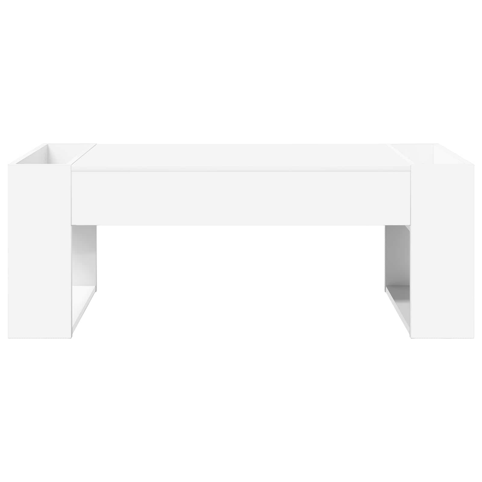 Kava Stol Bijelo 110 x 50 x 41 cm Konstruirano drvo