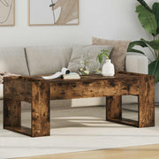 Kava Stol Dimljeni hrast 110 x 50 x 41 cm Konstruirano drvo