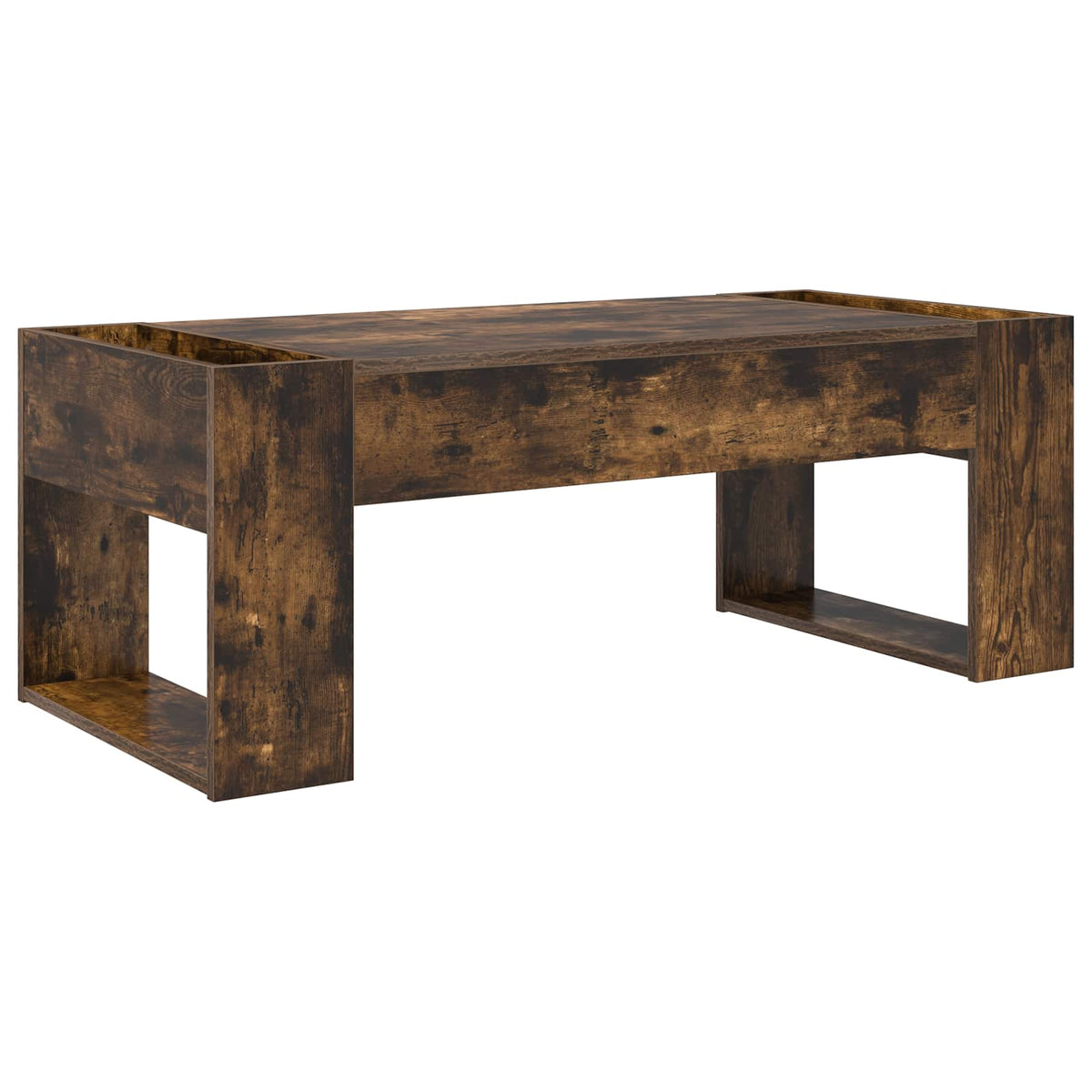 Kava Stol Dimljeni hrast 110 x 50 x 41 cm Konstruirano drvo