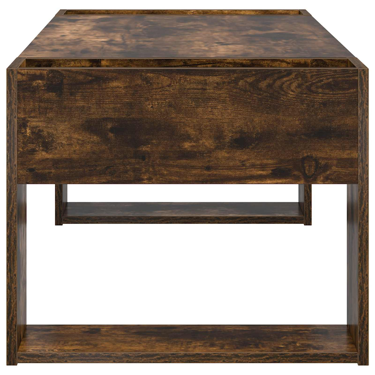 Kava Stol Dimljeni hrast 110 x 50 x 41 cm Konstruirano drvo