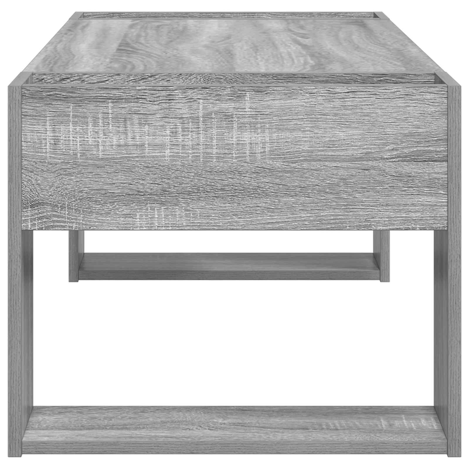 Kava Stol Siva Sonoma 110 x 50 x 41 cm Konstruirano drvo