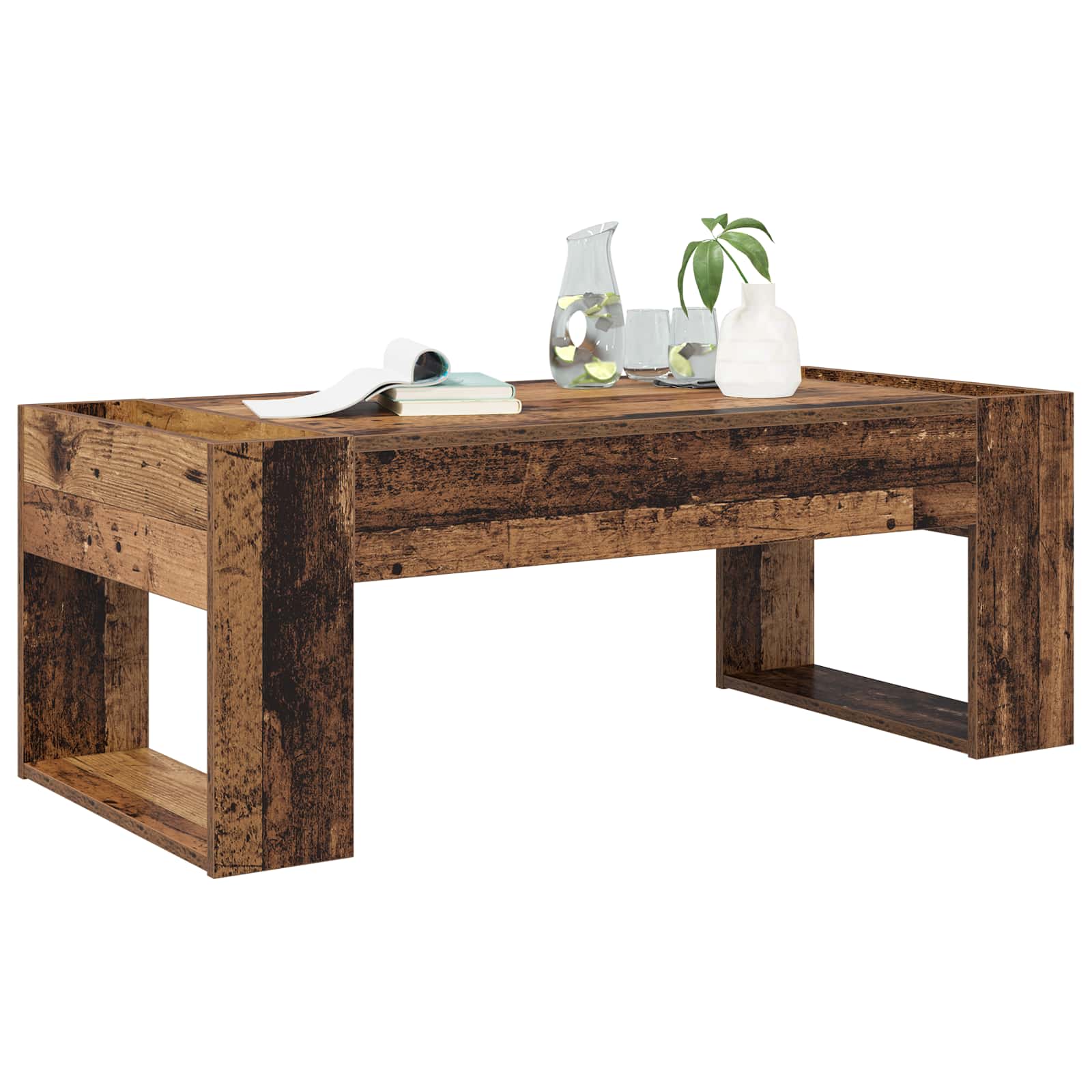 Kava Stol Staro drvo 110 x 50 x 41 cm Konstruirano drvo