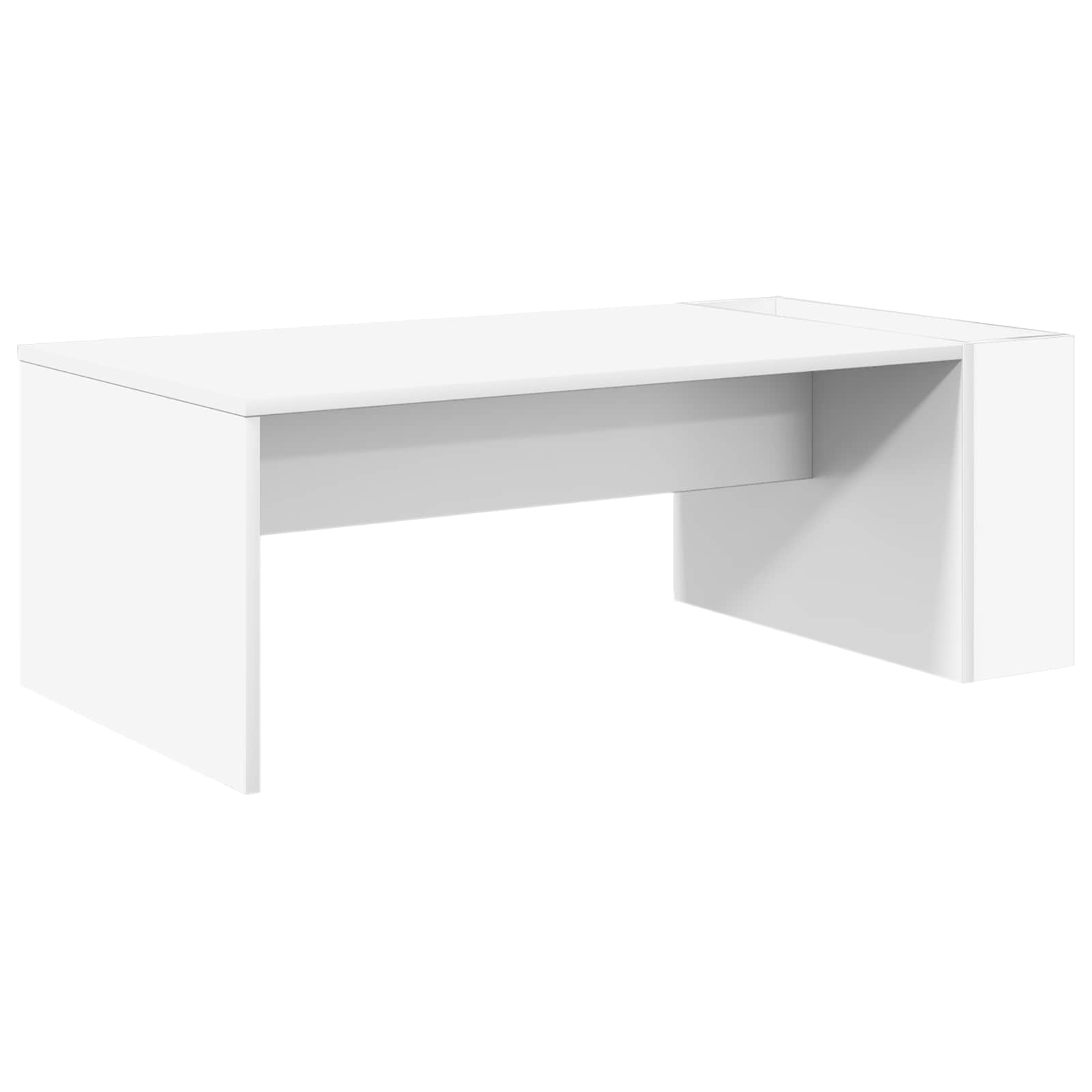 Kava Stol Bijelo 95 x 50 x 34 cm Konstruirano drvo