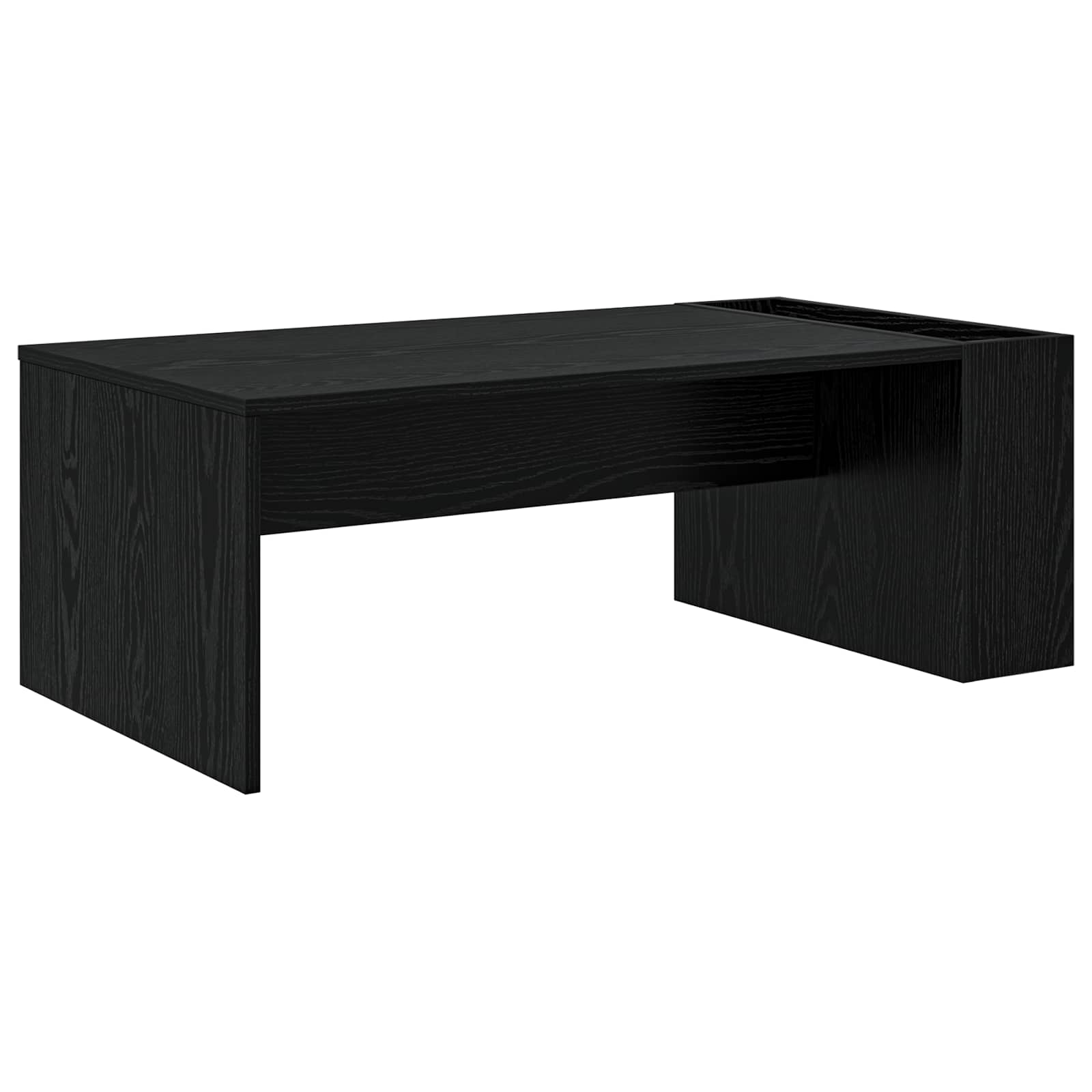 Kava Stol Crni hrast 95 x 50 x 34 cm Konstruirano drvo