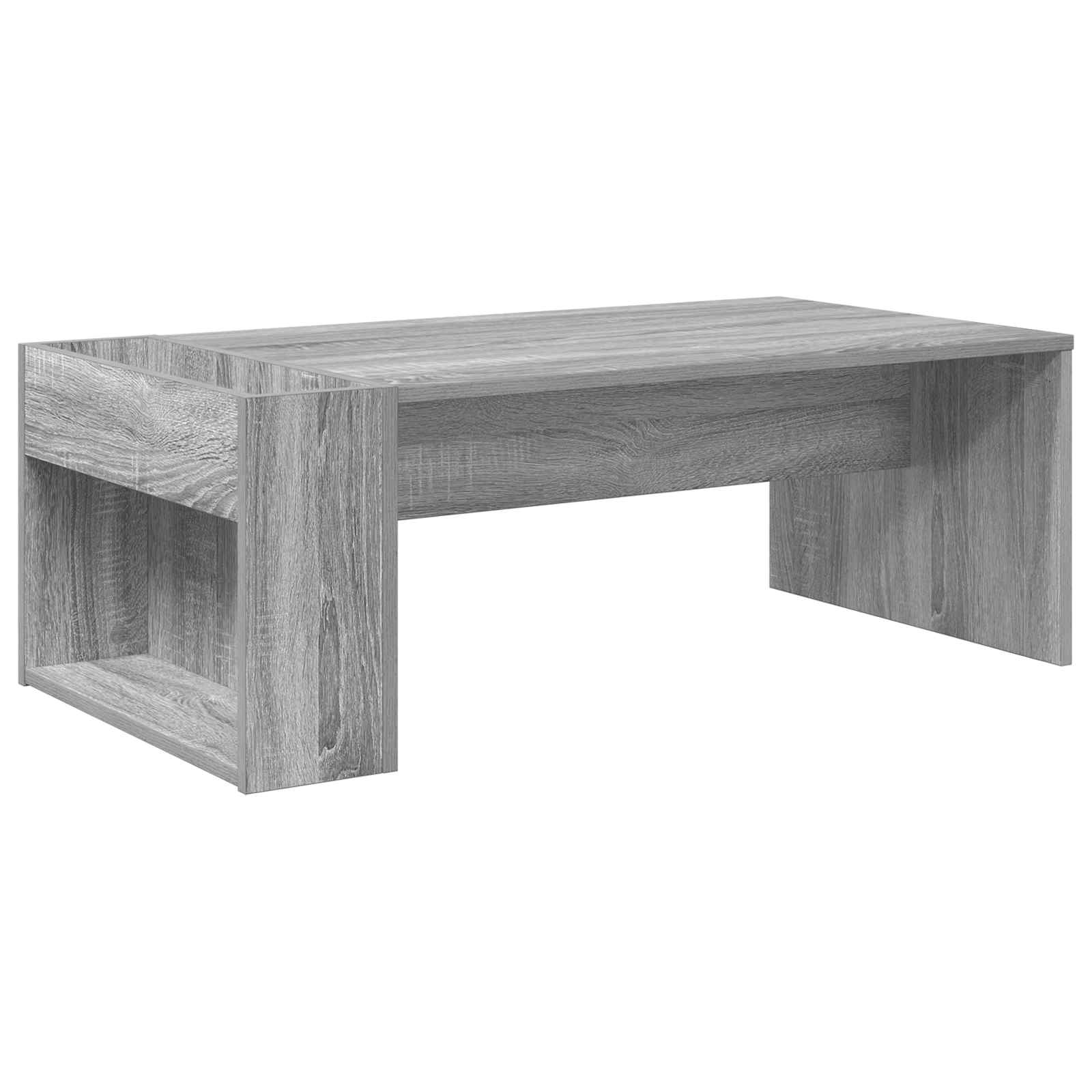 Kava Stol Siva Sonoma 95 x 50 x 34 cm Konstruirano drvo