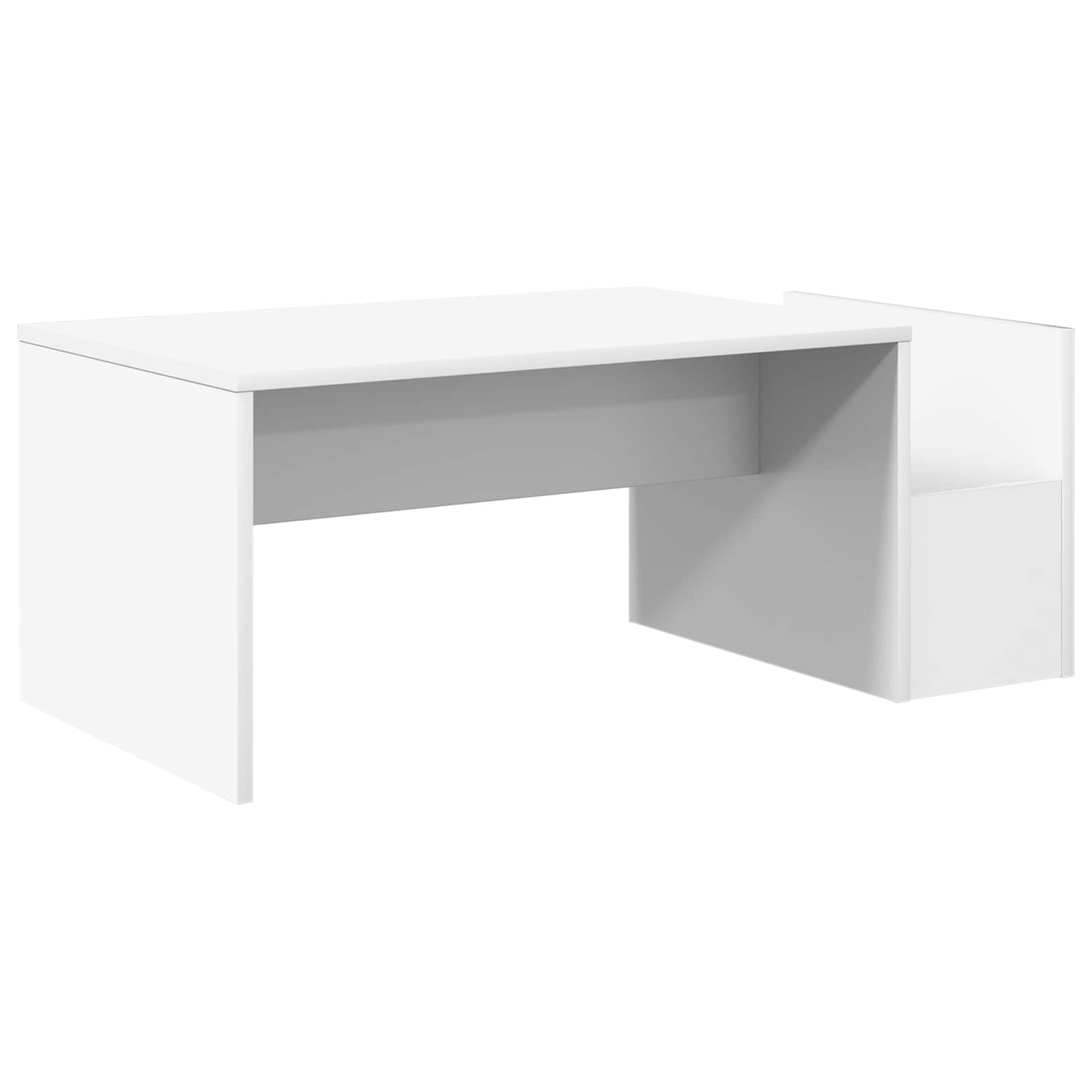 Kava Stol Bijelo 90 x 45 x 35 cm Konstruirano drvo