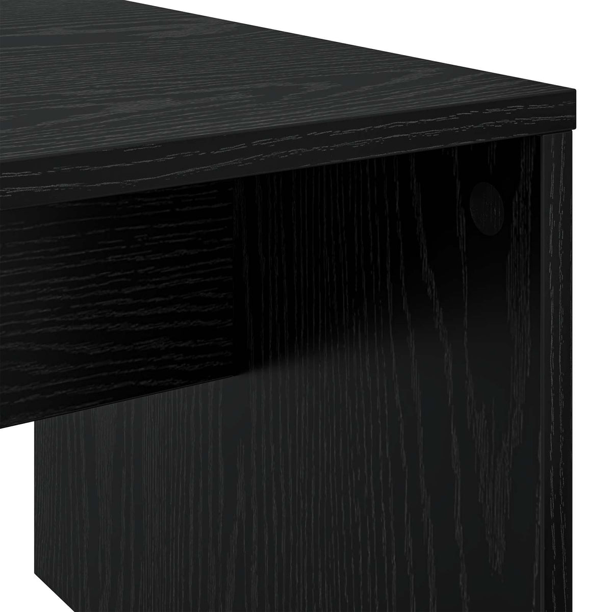 Kava Stol Crni hrast 90 x 45 x 35 cm Konstruirano drvo