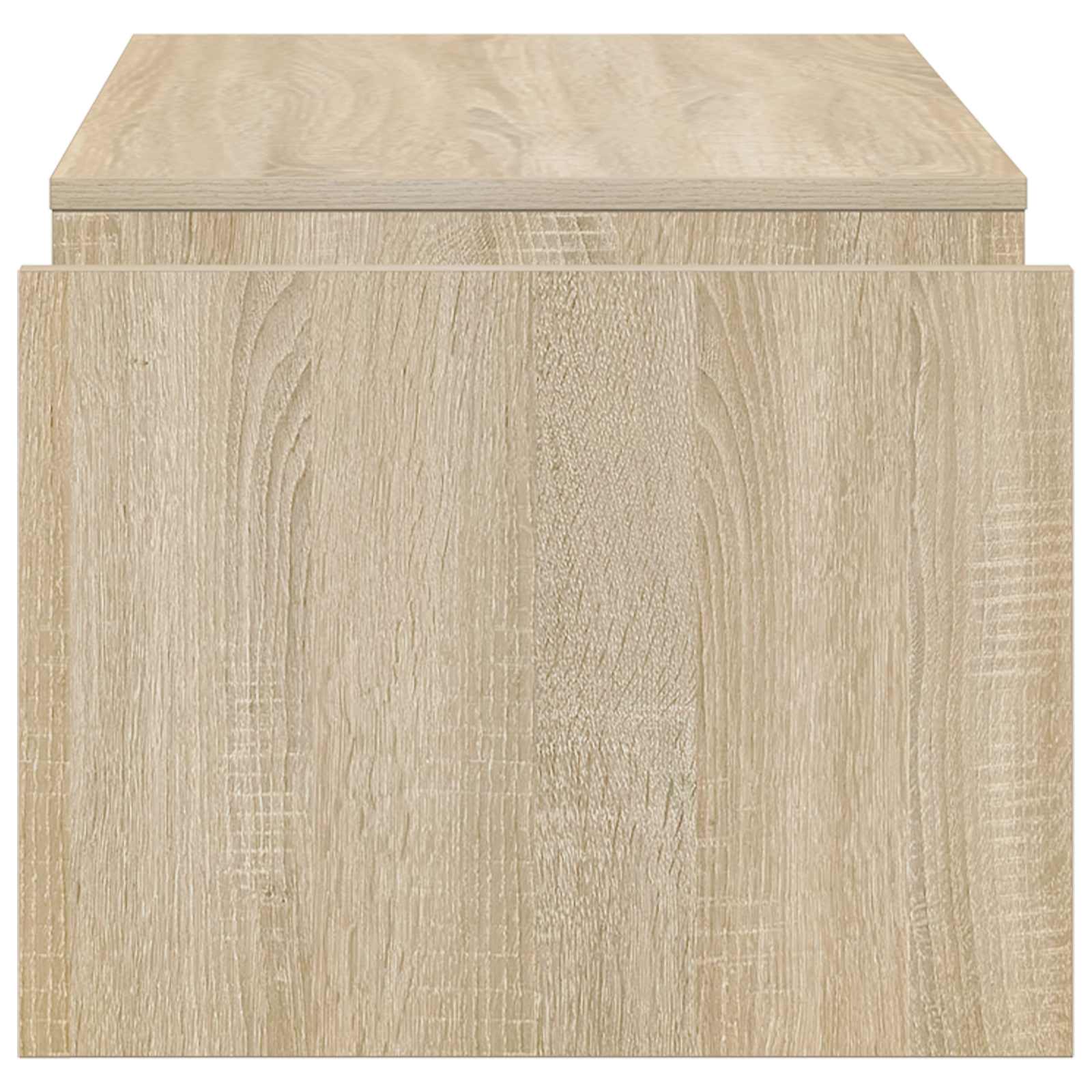 Kava Stol Sonoma hrast 90 x 45 x 35 cm Konstruirano drvo