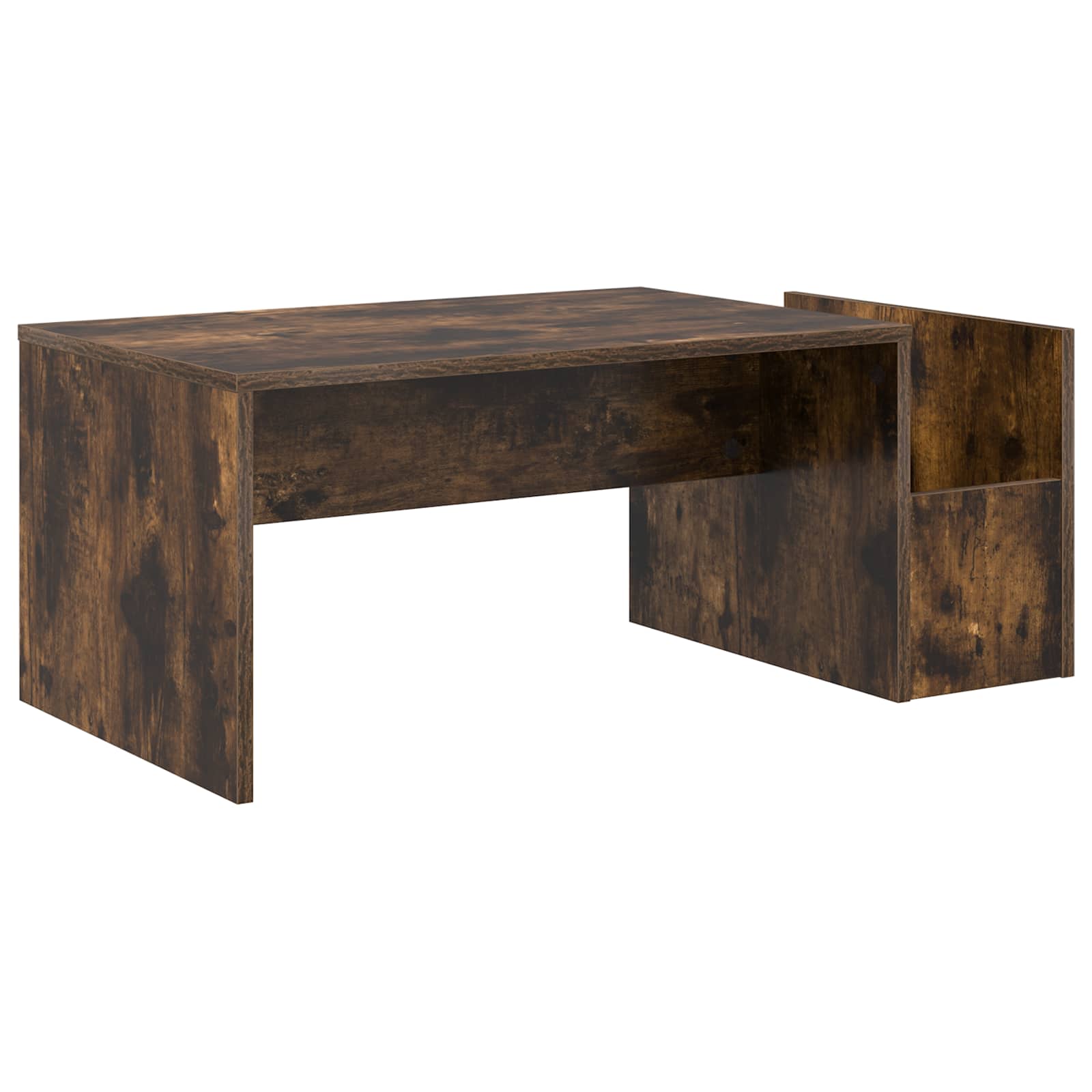 Kava Stol Dimljeni hrast 90 x 45 x 35 cm Konstruirano drvo