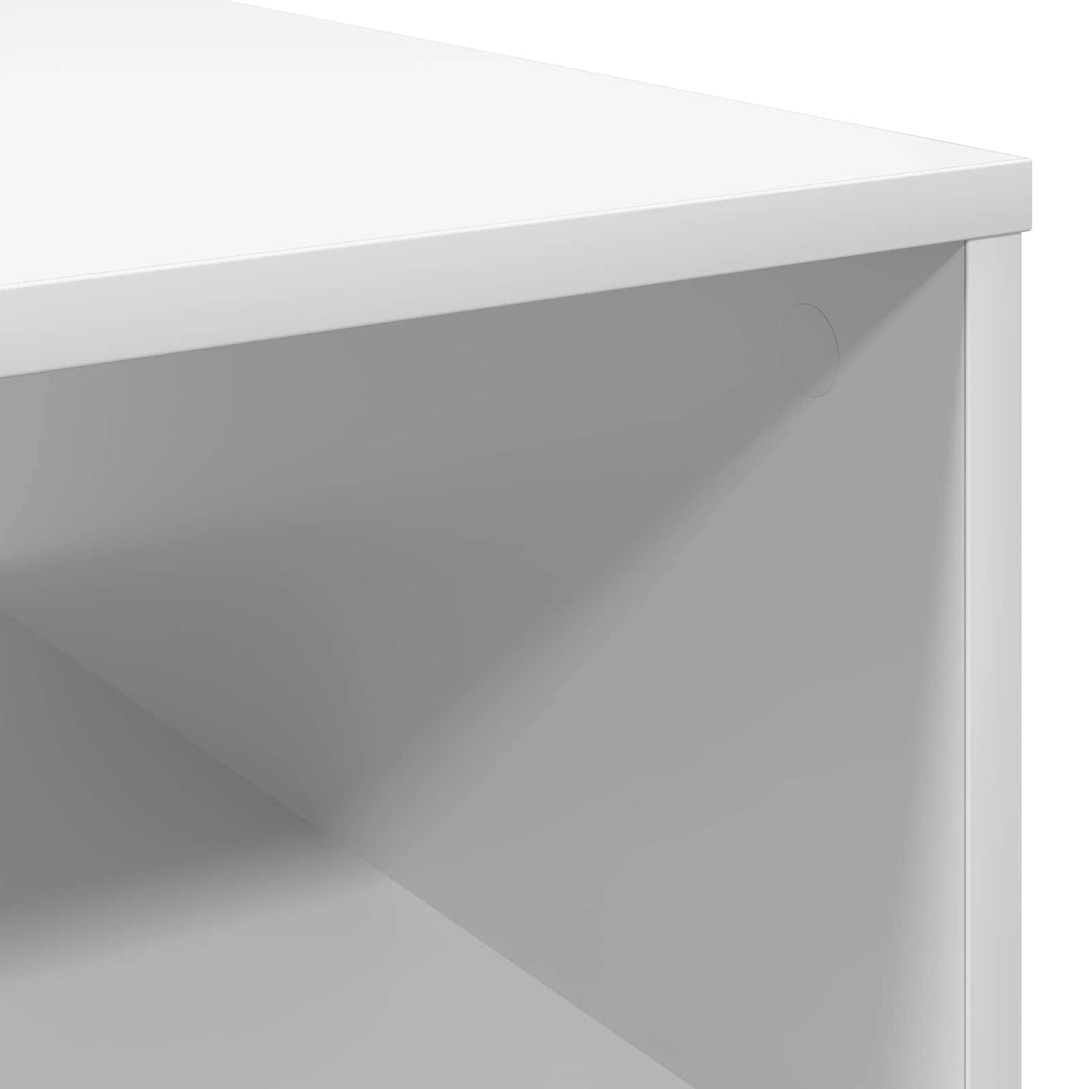 Kava Stol s ladicama Bijelo 95 x 55 x 31 cm Konstruirano drvo