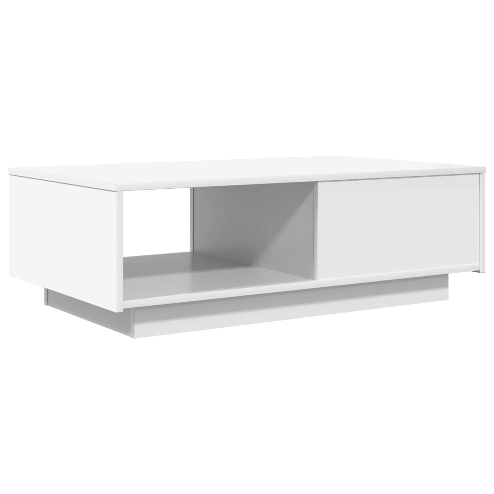 Kava Stol s ladicama Bijelo 95 x 55 x 31 cm Konstruirano drvo