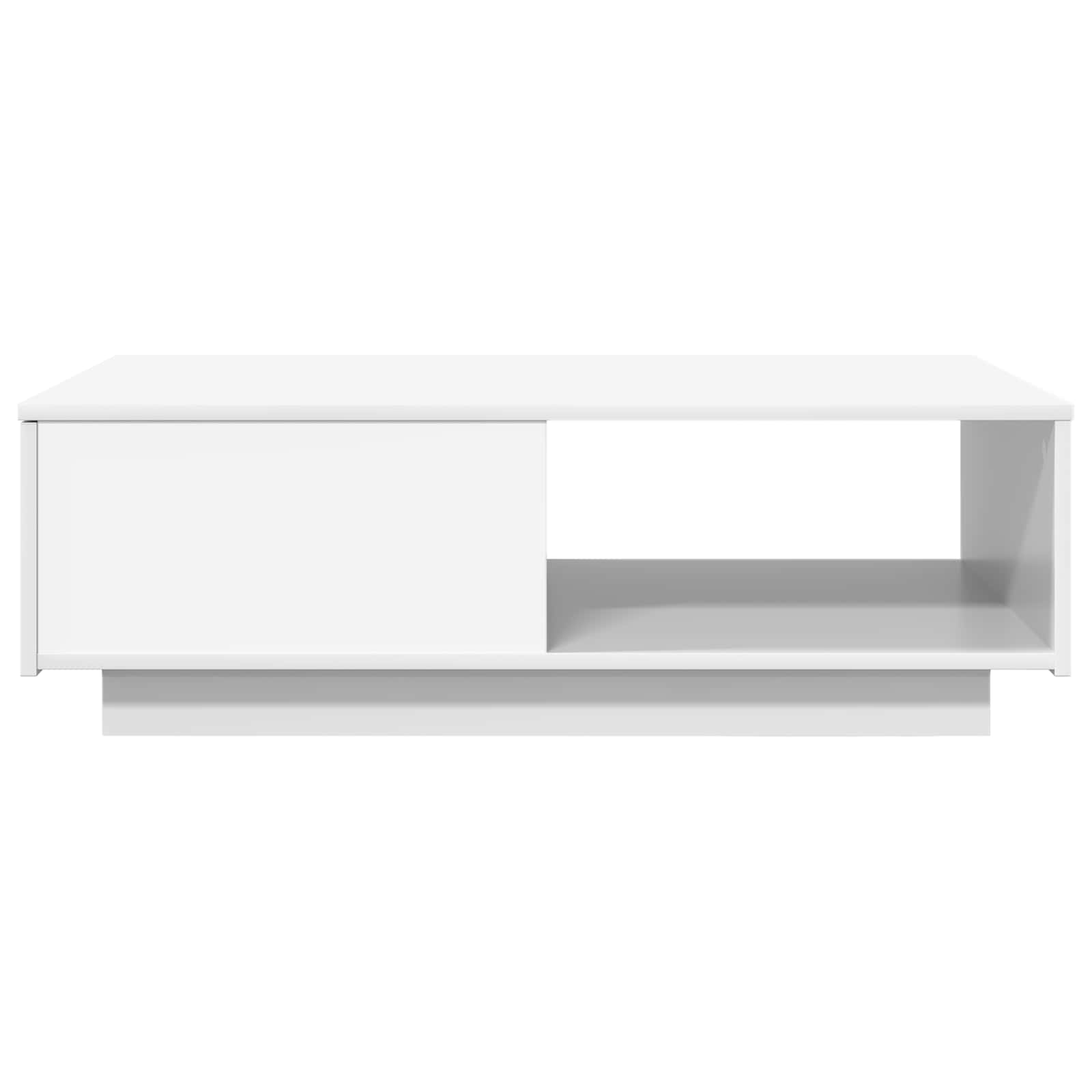Kava Stol s ladicama Bijelo 95 x 55 x 31 cm Konstruirano drvo