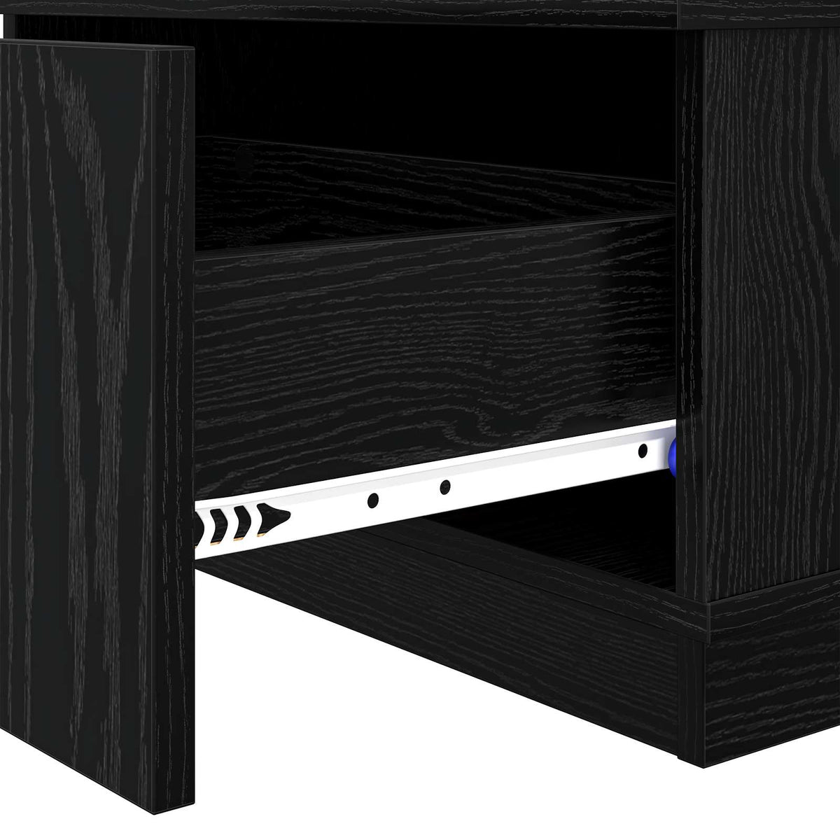 Kava Stol Crni hrast 95 x 55 x 31 cm Konstruirano drvo