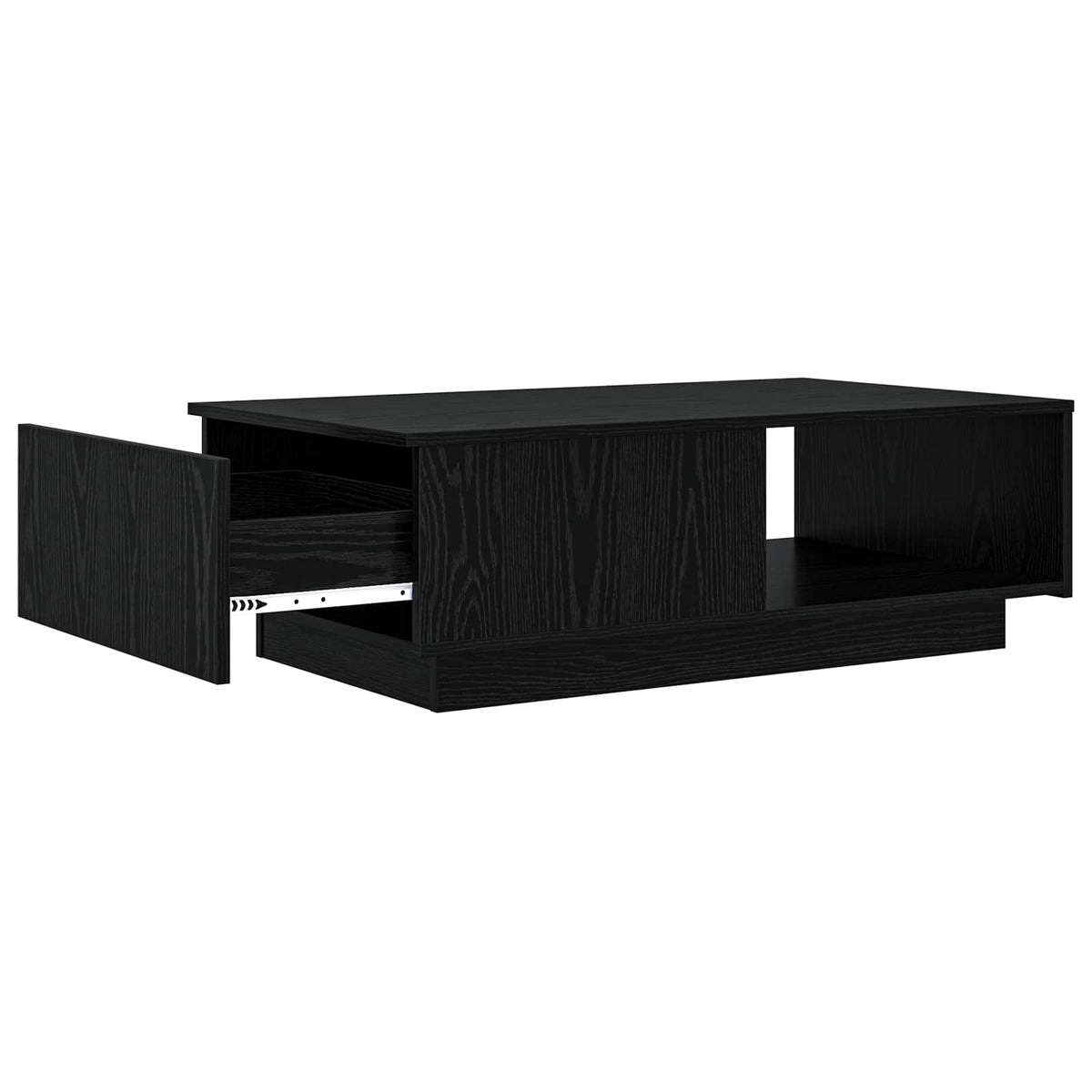 Kava Stol Crni hrast 95 x 55 x 31 cm Konstruirano drvo