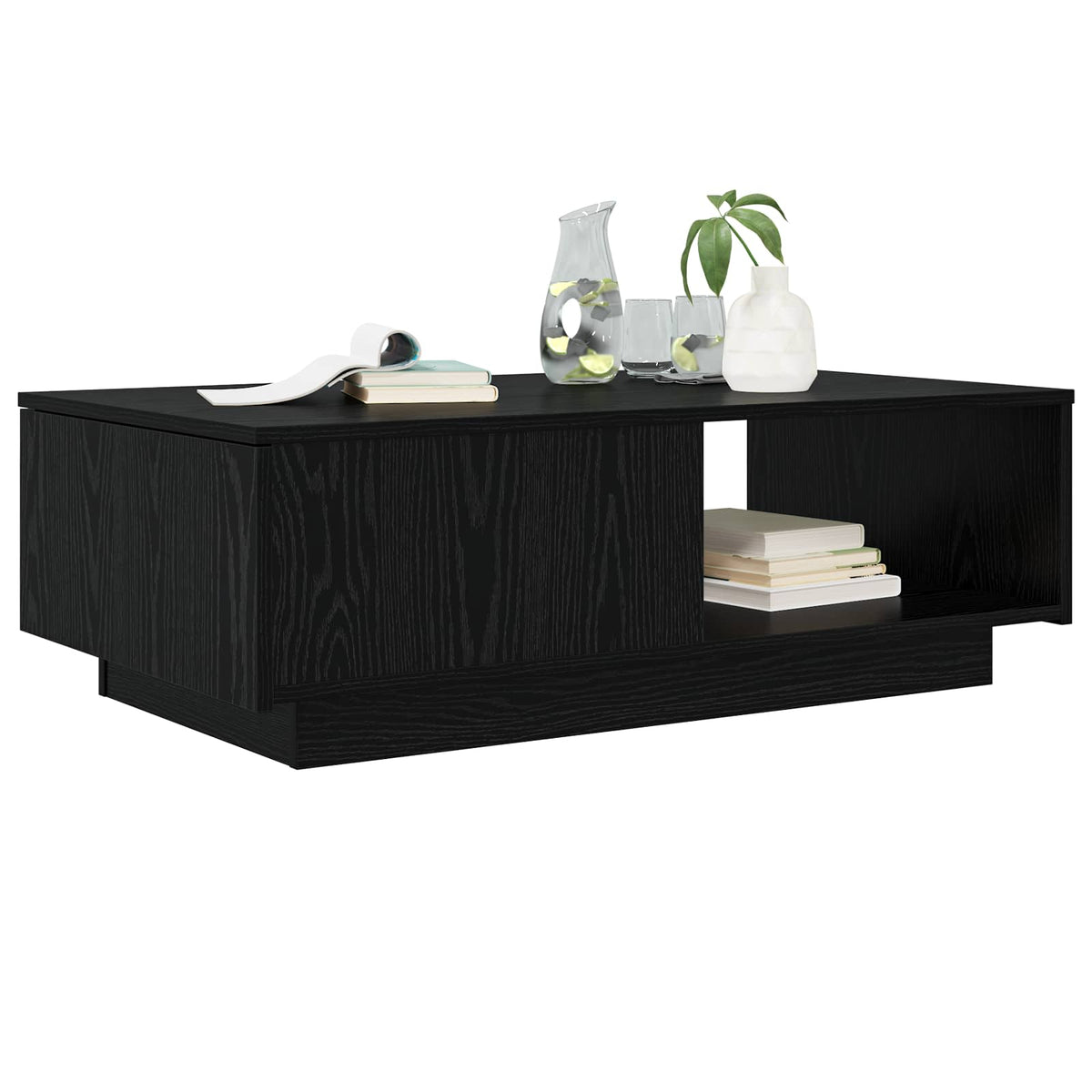 Kava Stol Crni hrast 95 x 55 x 31 cm Konstruirano drvo
