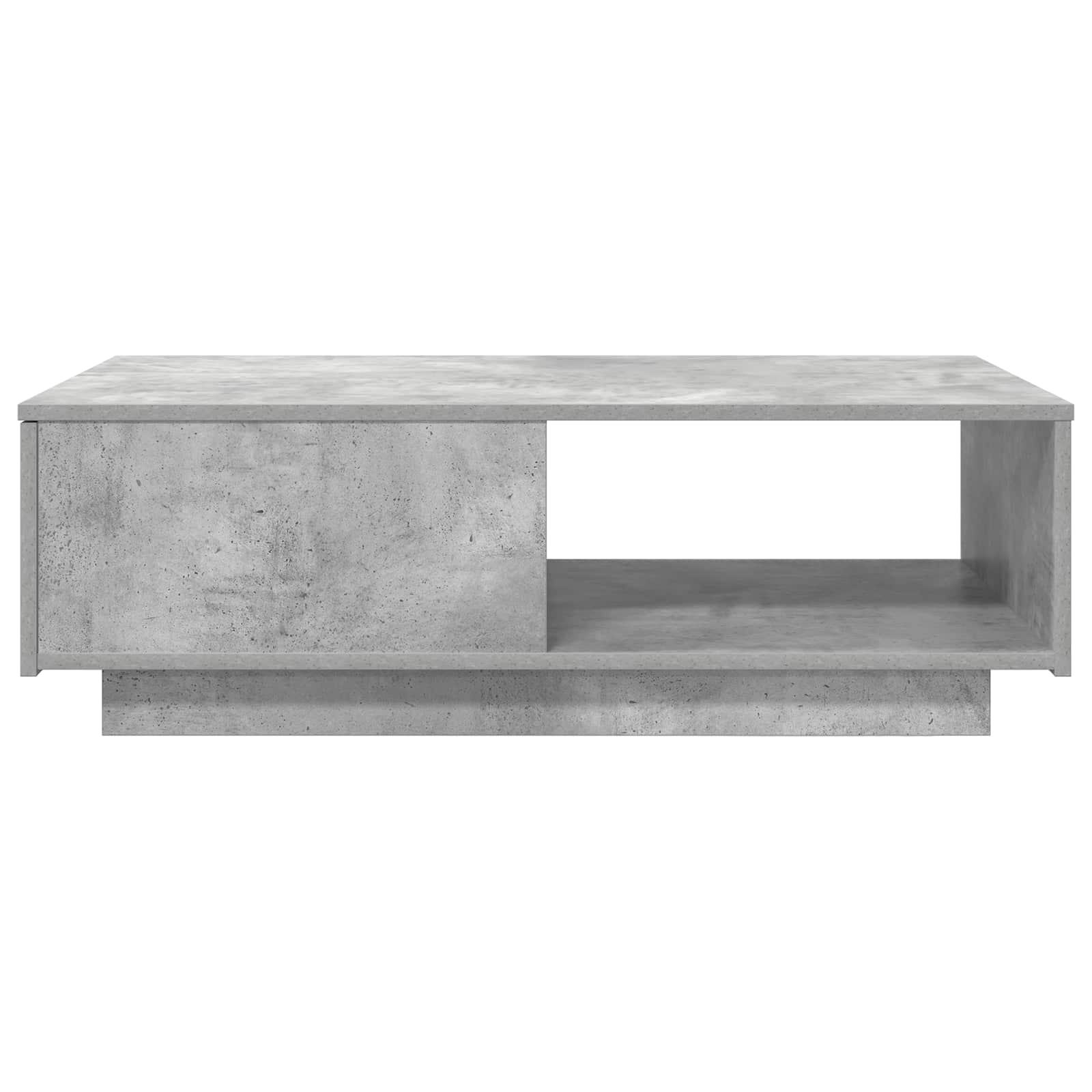 Kava Stol Betonski sivi 95 x 55 x 31 cm Konstruirano drvo
