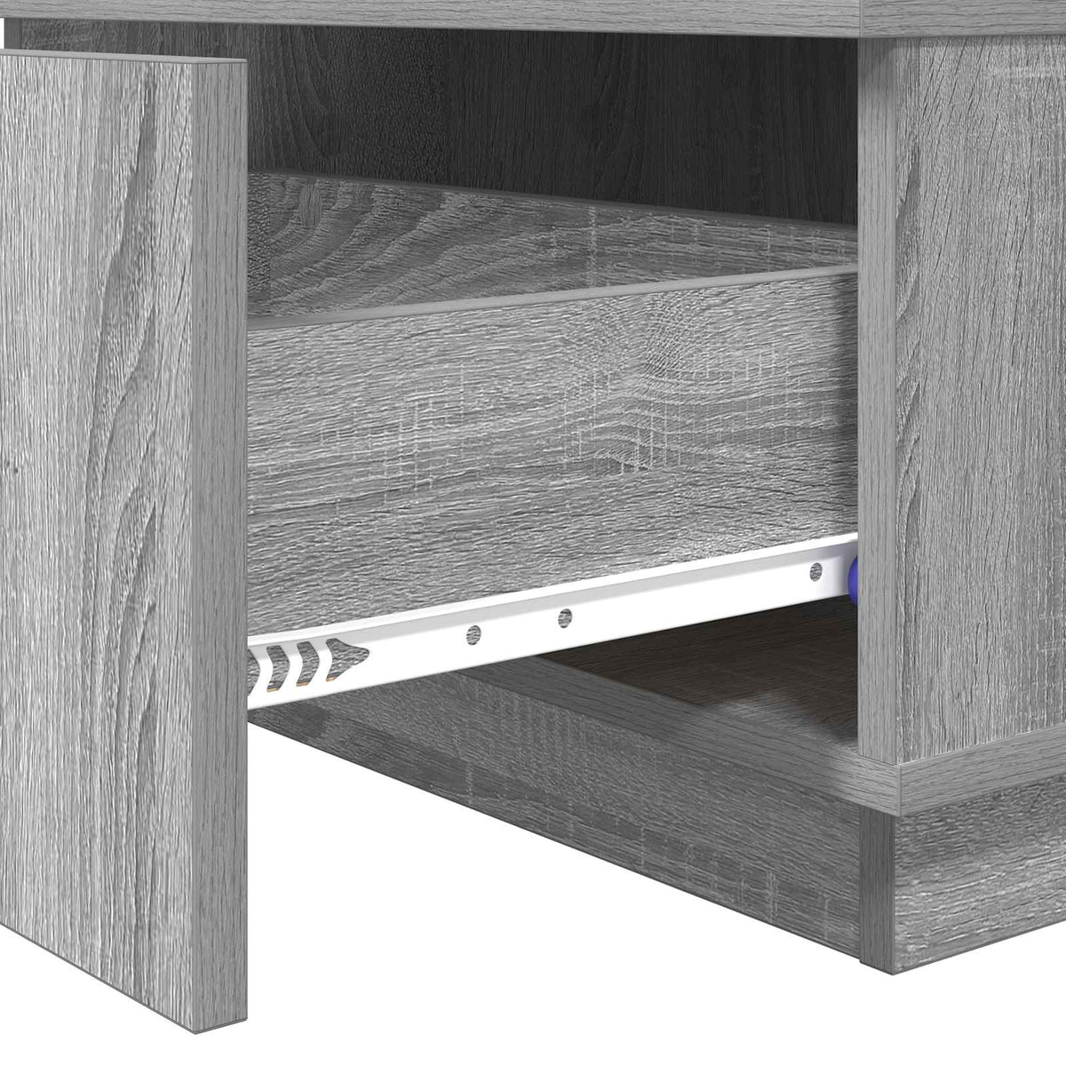Kava Stol Siva Sonoma 95 x 55 x 31 cm Konstruirano drvo