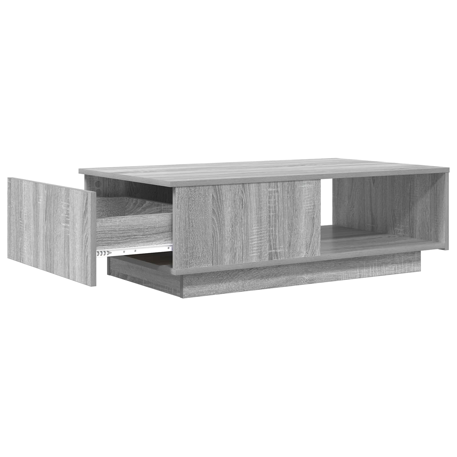 Kava Stol Siva Sonoma 95 x 55 x 31 cm Konstruirano drvo