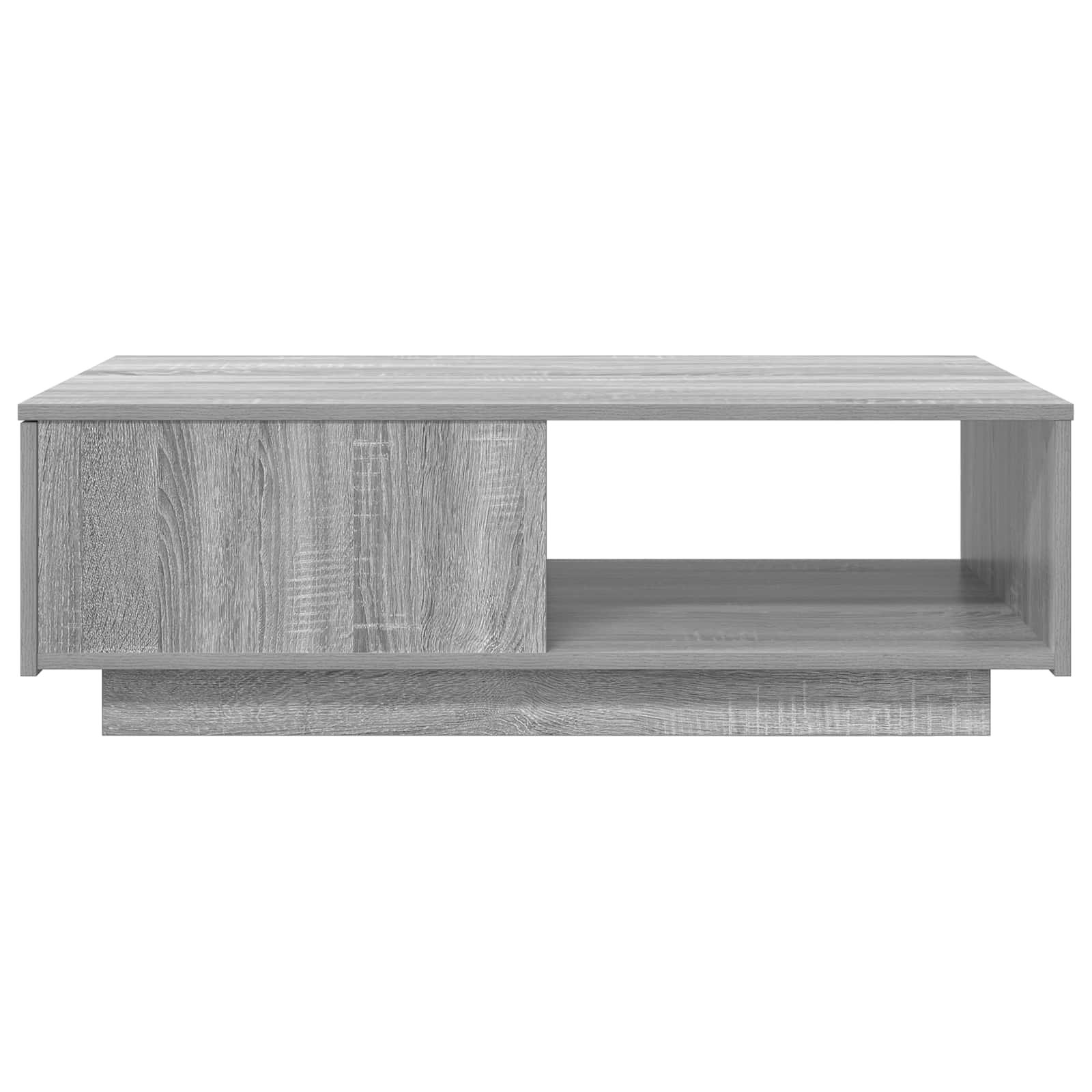 Kava Stol Siva Sonoma 95 x 55 x 31 cm Konstruirano drvo