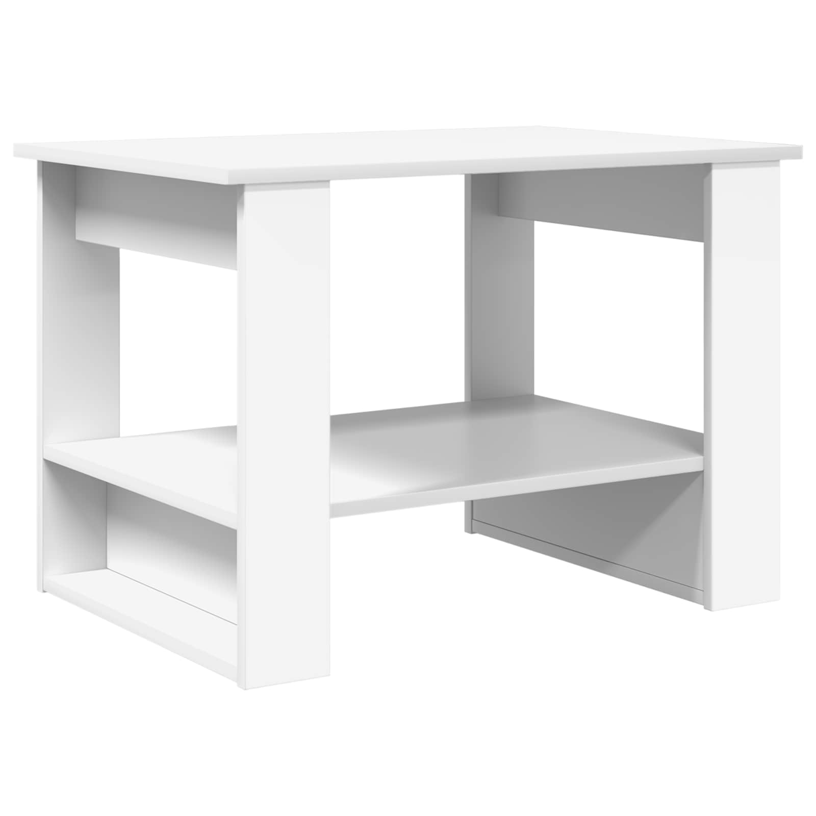 Kava Stol Bijelo 72 x 50 x 50 cm Konstruirano drvo