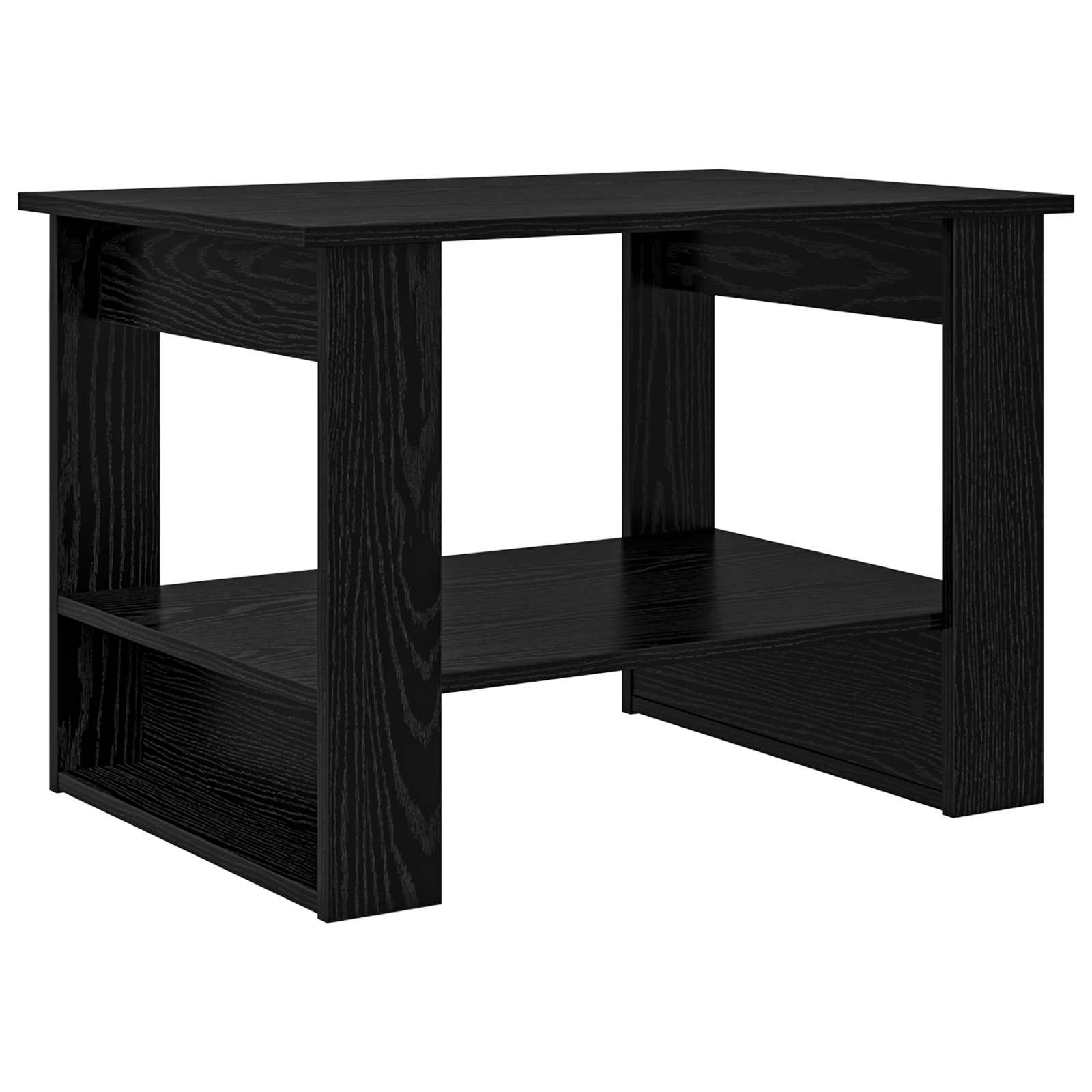 Kava Stol Crni hrast 72 x 50 x 50 cm Konstruirano drvo