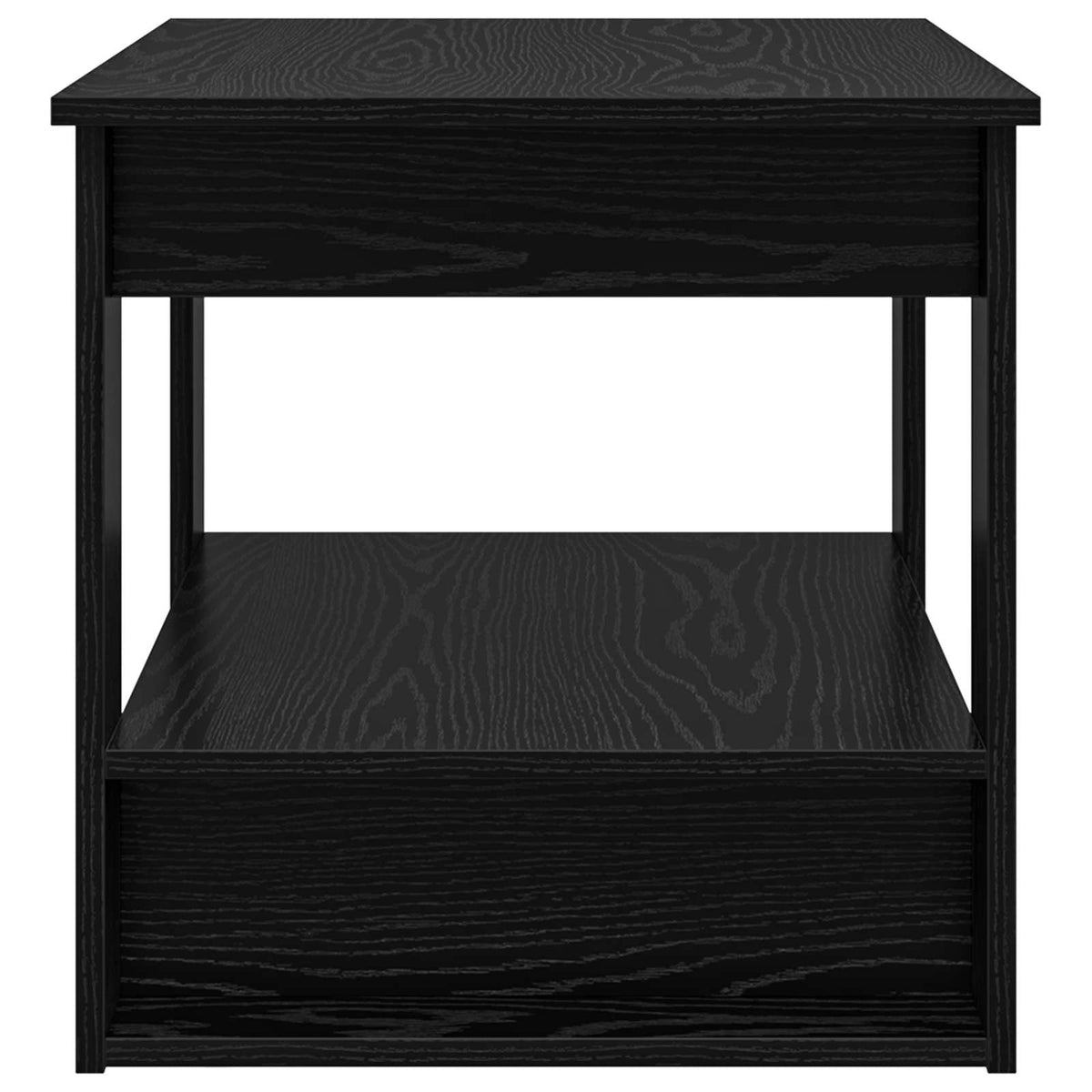 Kava Stol Crni hrast 72 x 50 x 50 cm Konstruirano drvo
