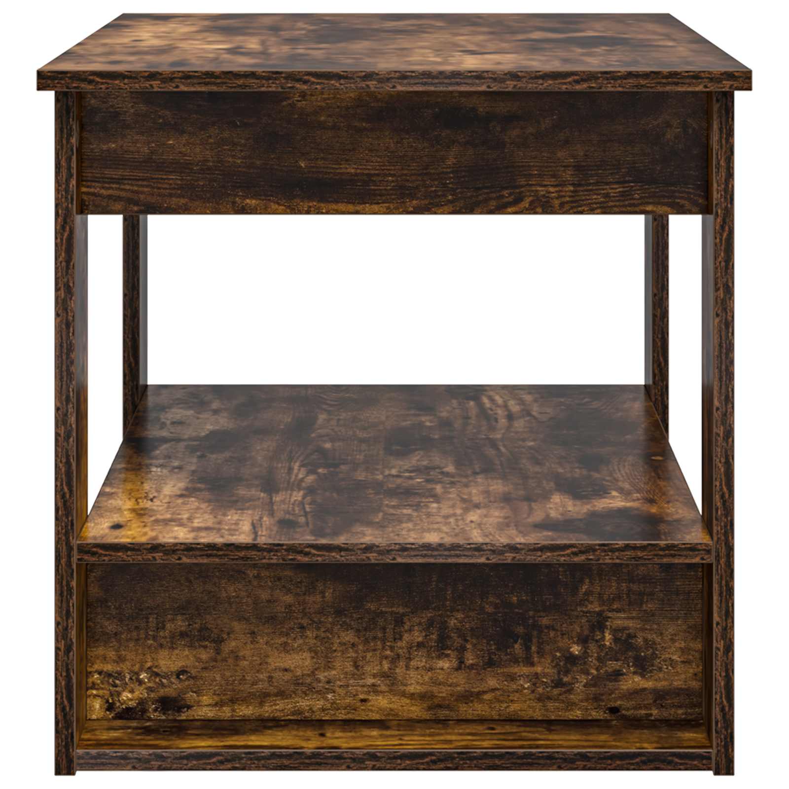 Kava Stol Dimljeni hrast 72 x 50 x 50 cm Konstruirano drvo