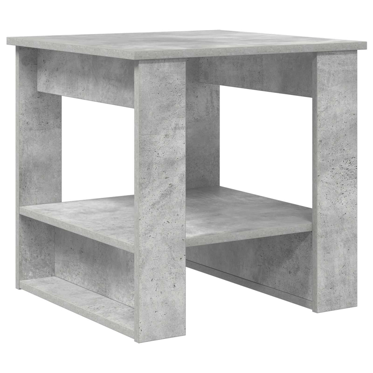 Kava Stol Betonski sivi 51 x 50 x 50 cm Konstruirano drvo